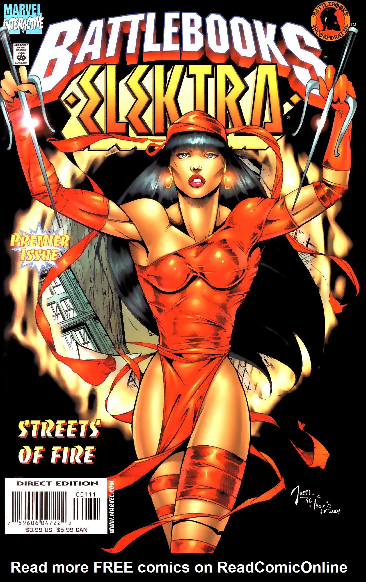 Read online Elektra Battlebook: Streets of Fire comic -  Issue # Full - 1
