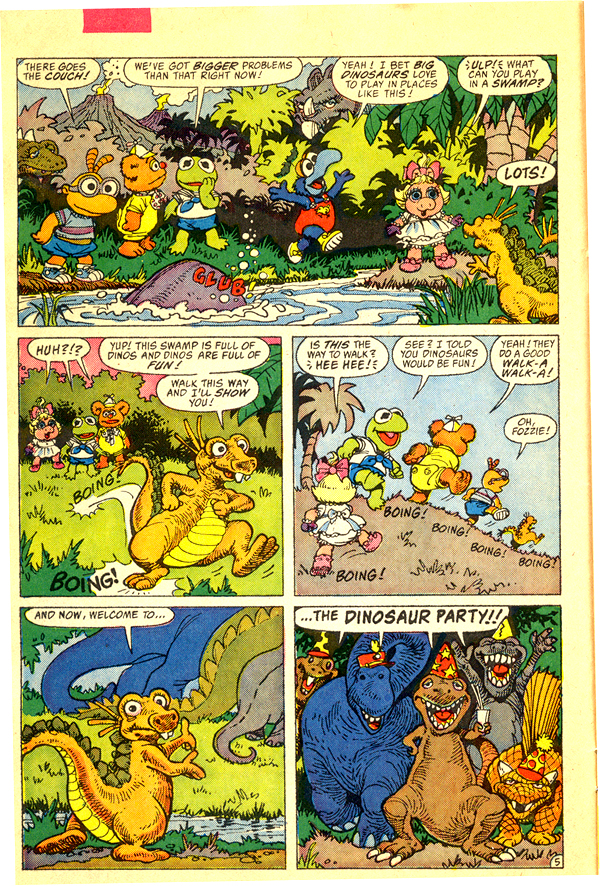Read online Muppet Babies comic -  Issue #17 - 6
