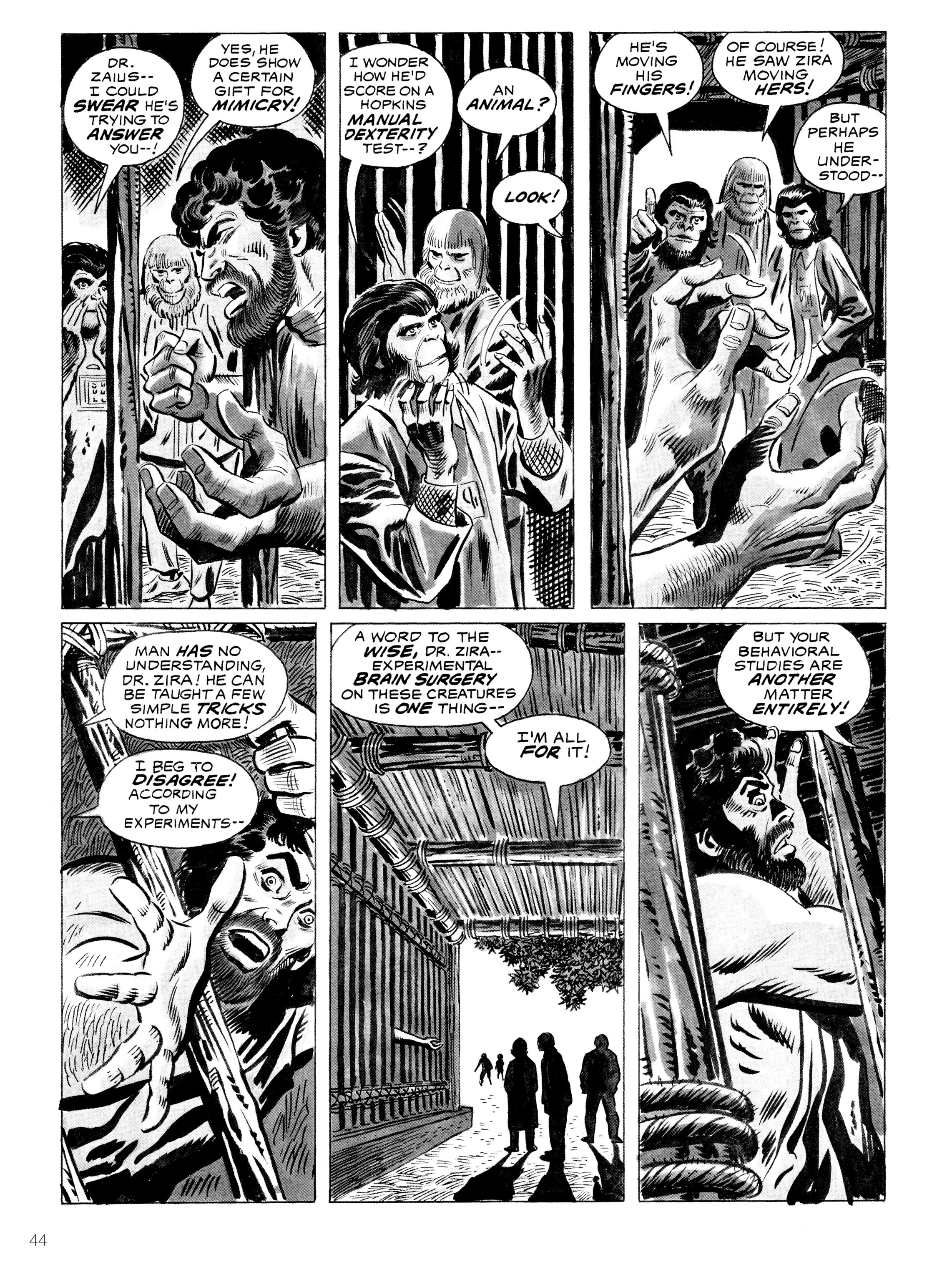 Read online Planet of the Apes: Archive comic -  Issue # TPB 2 (Part 1) - 41