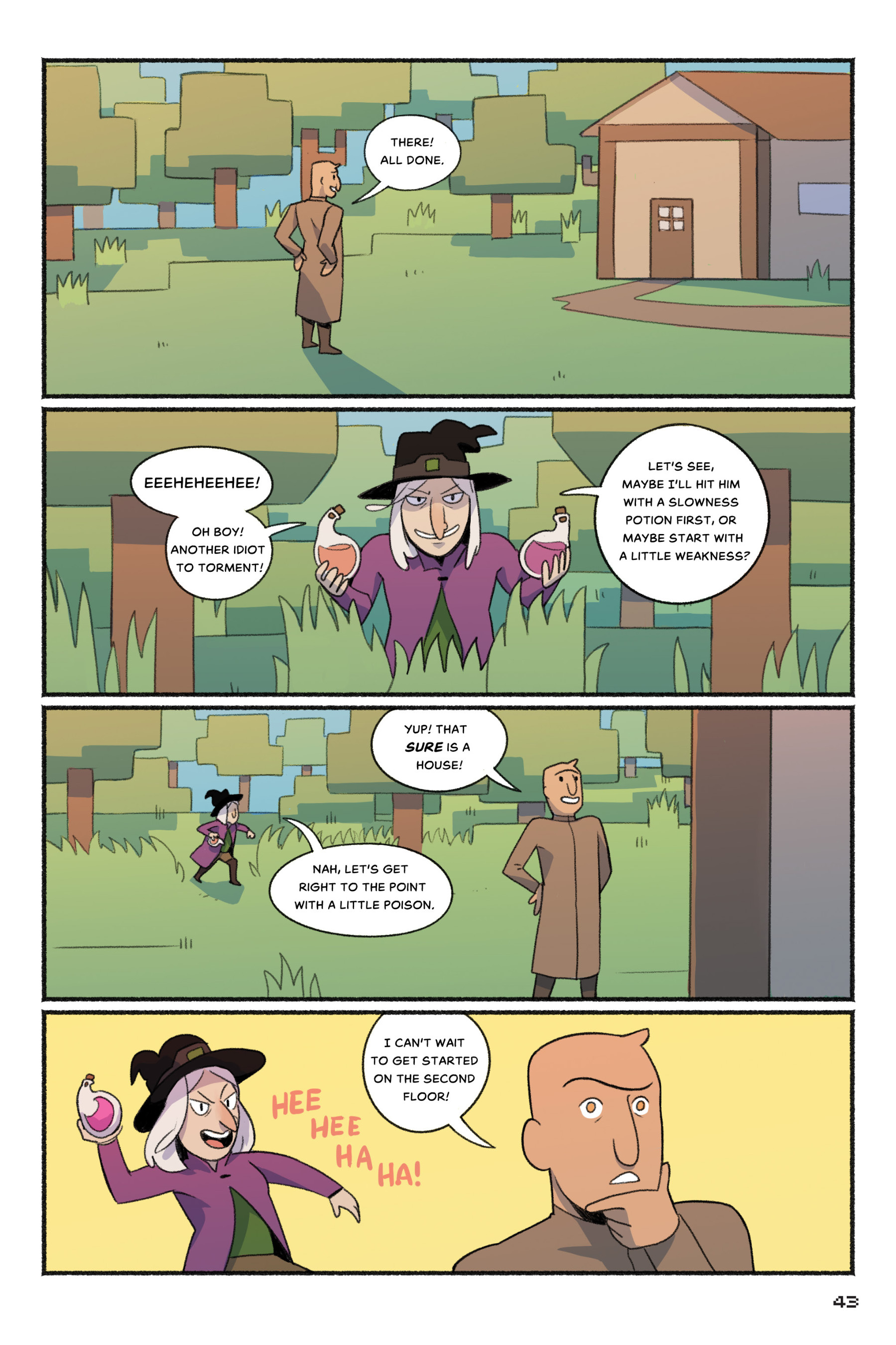 Read online Minecraft: Stories From the Overworld comic -  Issue # TPB - 44