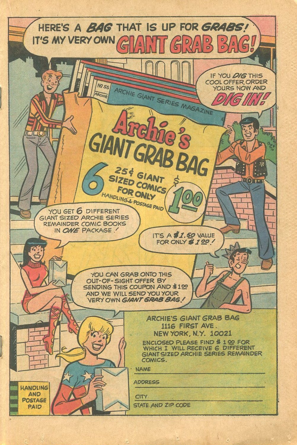 Read online Archie's Joke Book Magazine comic -  Issue #166 - 19