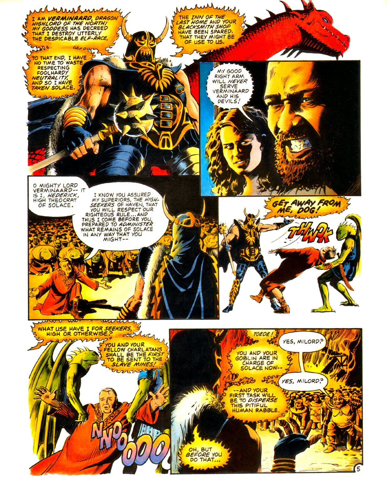 Read online Dragonlance Saga comic -  Issue #2 - 10