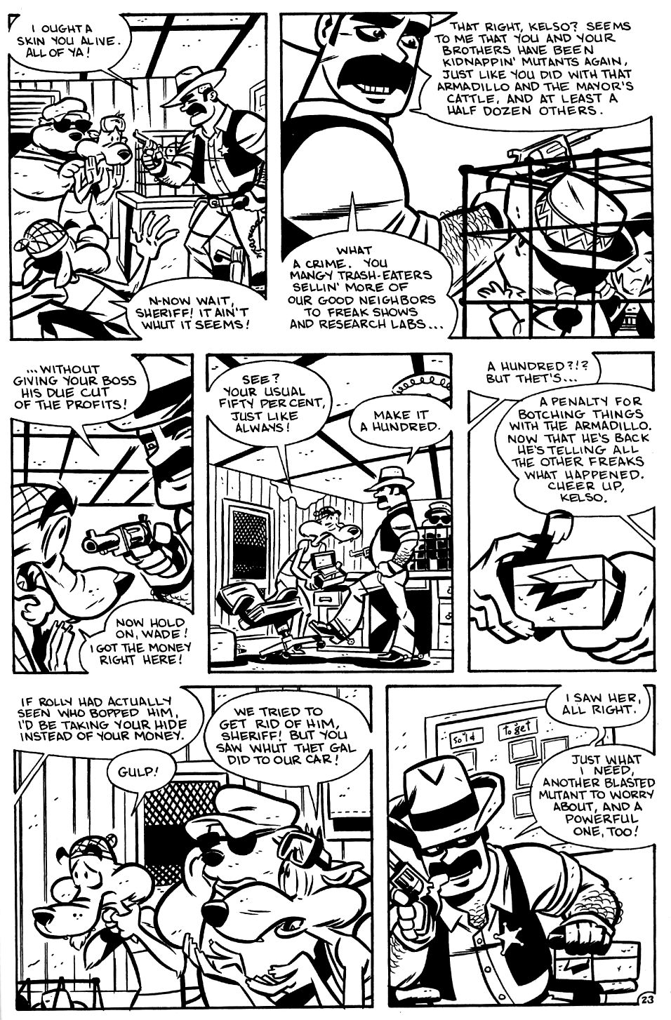 Read online Mutant, Texas: Tales of Sheriff Ida Red comic -  Issue #2 - 25