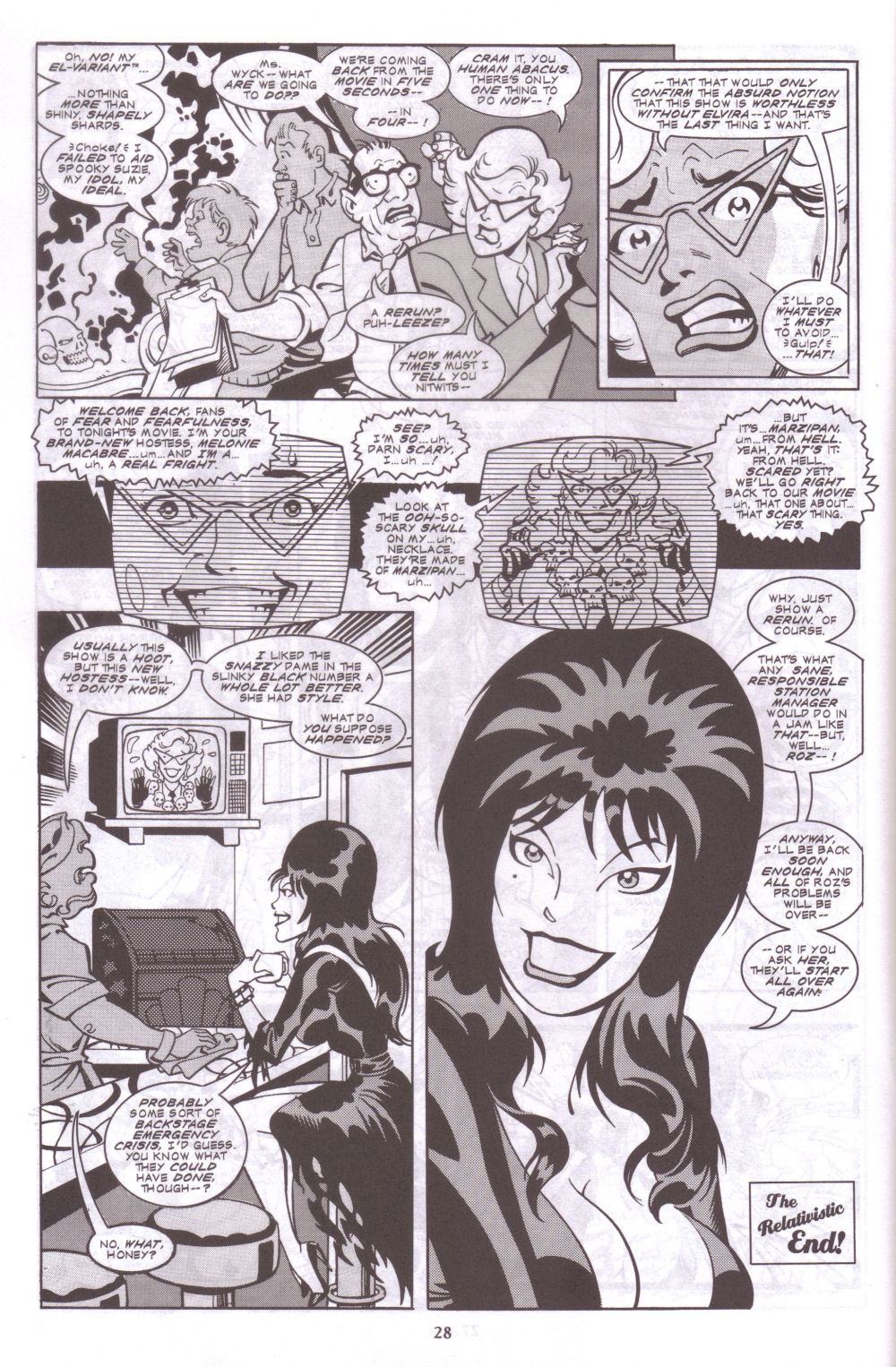 Read online Elvira, Mistress of the Dark comic -  Issue #127 - 25