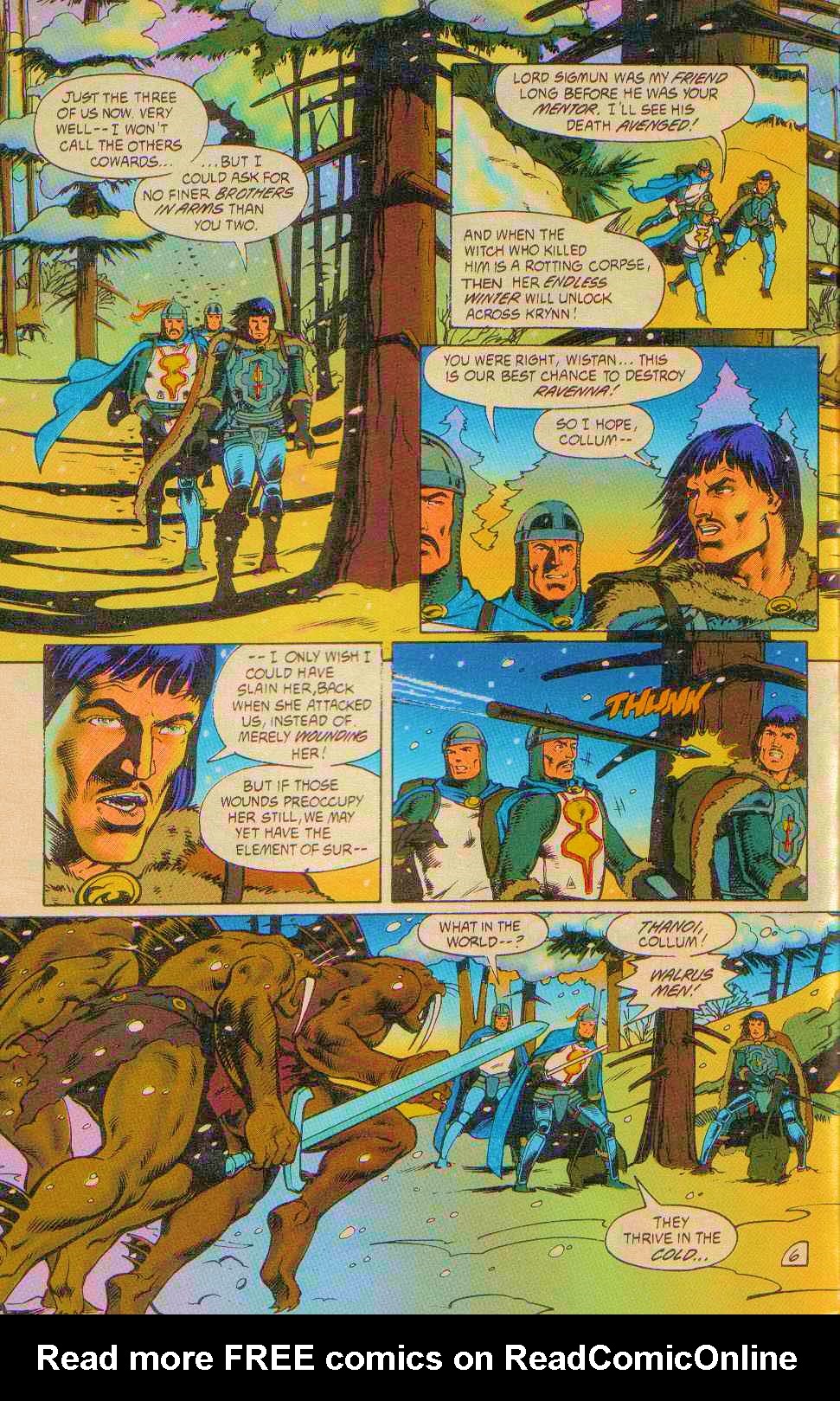 Read online Dragonlance comic -  Issue #20 - 7