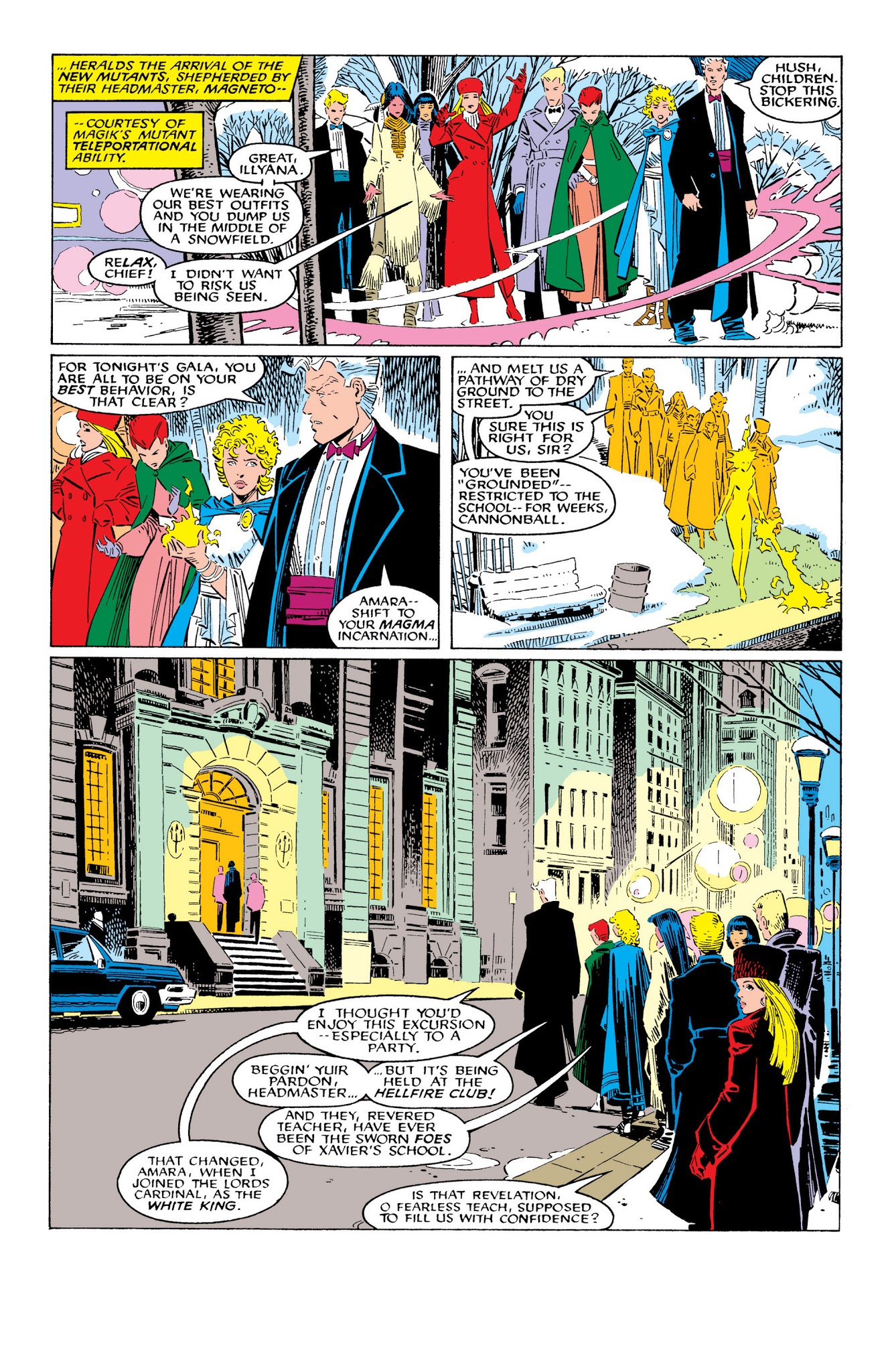 Read online New Mutants Classic comic -  Issue # TPB 7 - 186