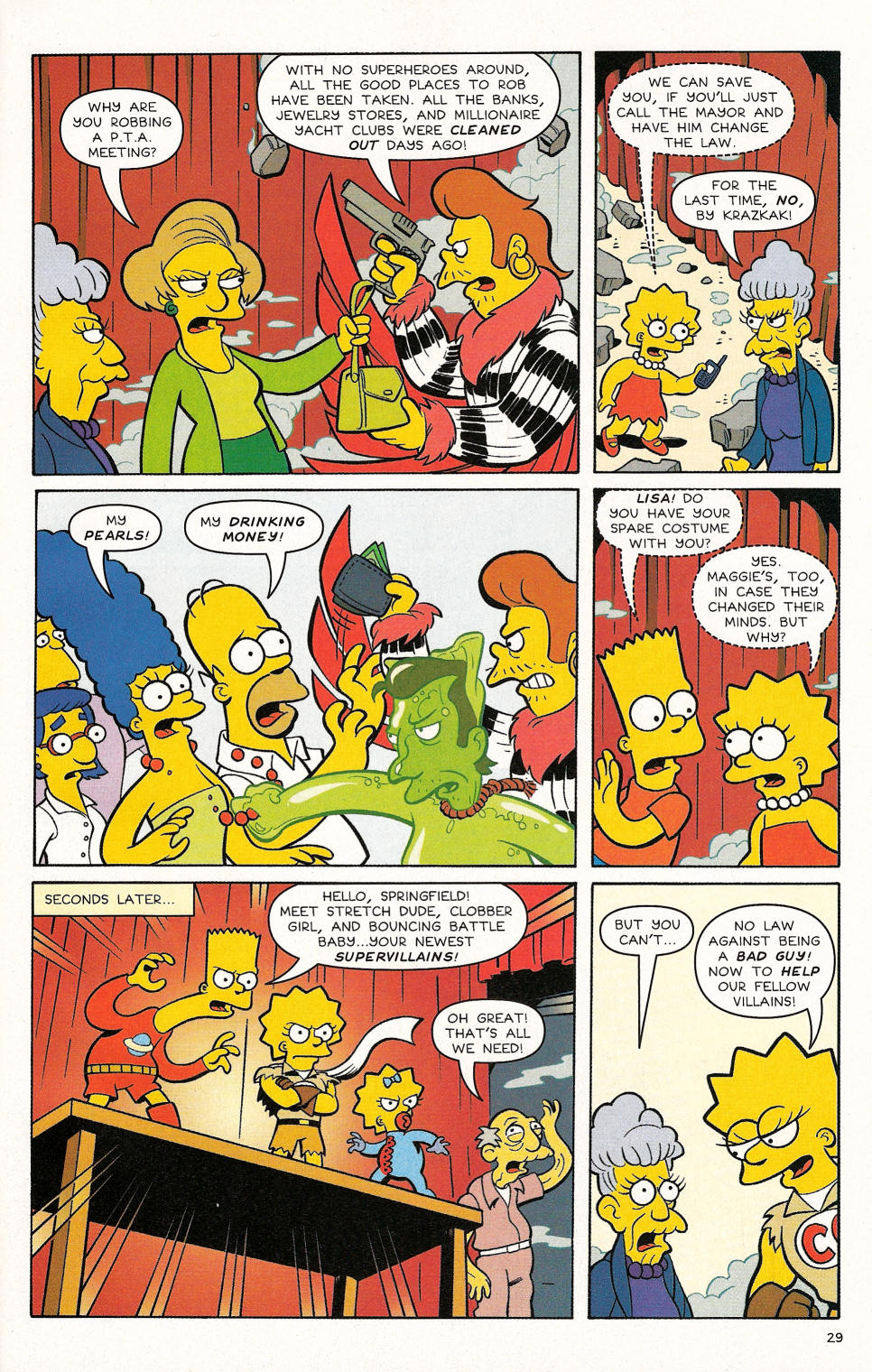 Read online Bongo Comics Presents Simpsons Super Spectacular comic -  Issue #3 - 25