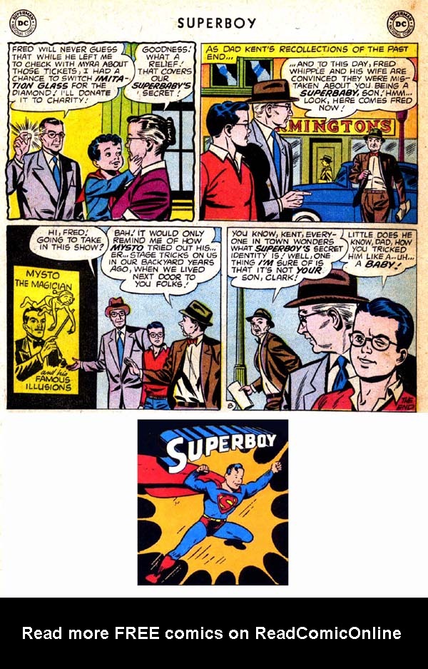 Read online Superboy (1949) comic -  Issue #71 - 27