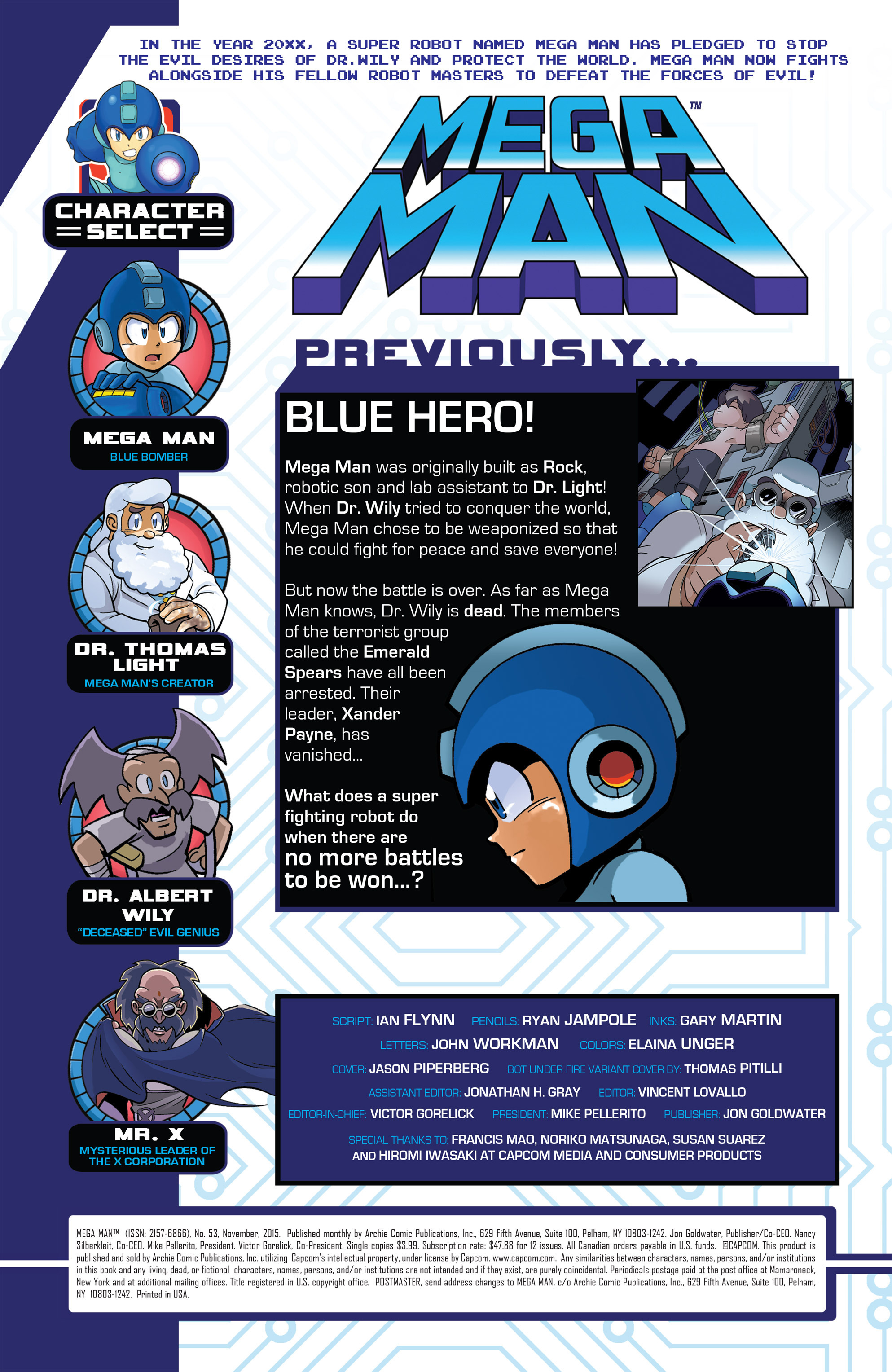 Read online Mega Man comic -  Issue #53 - 2