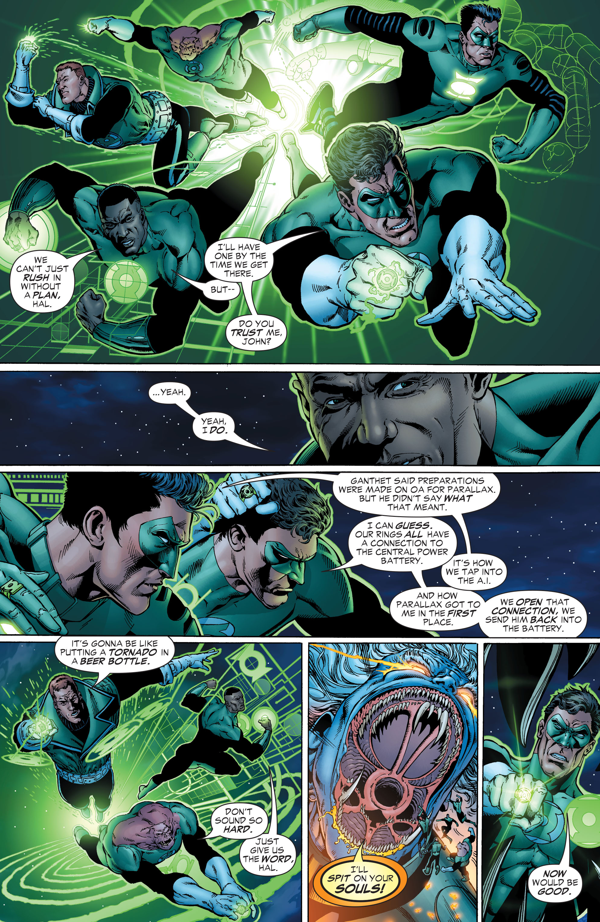 Read online Green Lantern by Geoff Johns comic -  Issue # TPB 1 (Part 2) - 38