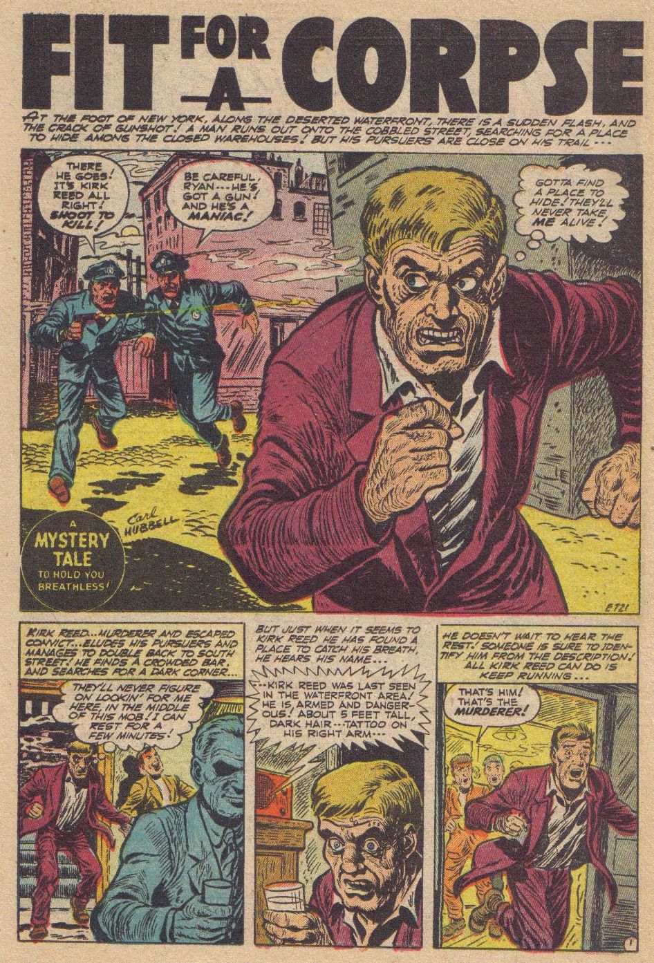 Read online Mystery Tales comic -  Issue #23 - 22