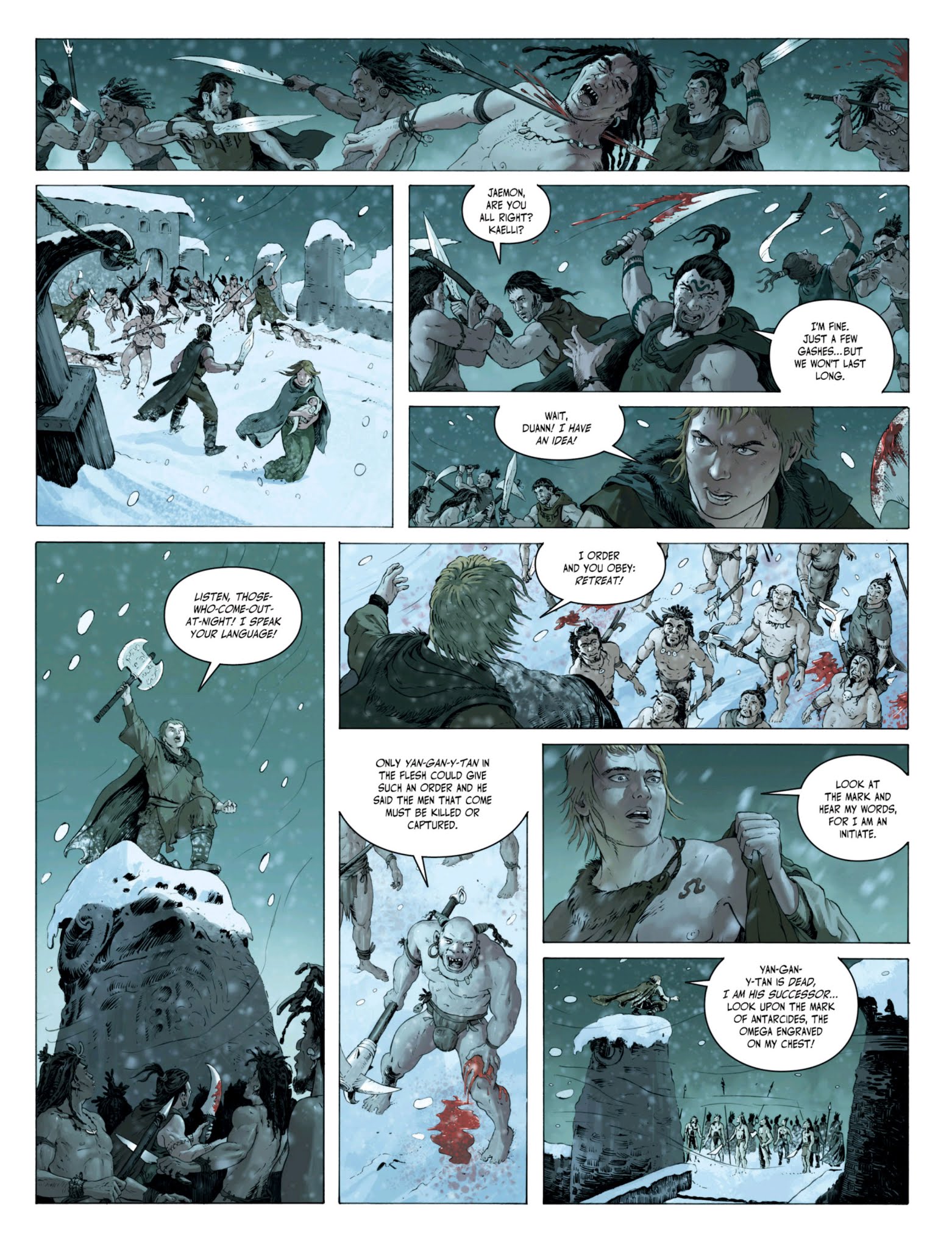 Read online Throne of Ice comic -  Issue #4 - 53