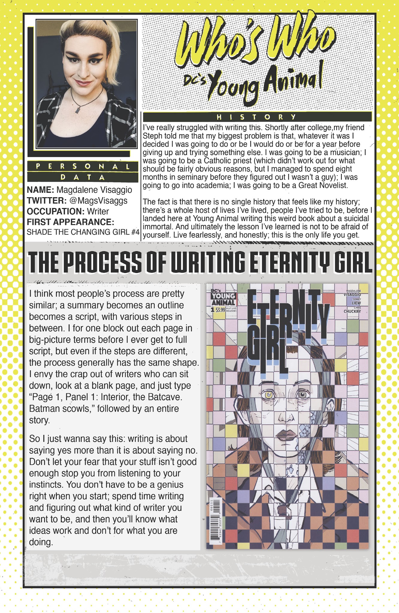 Read online Eternity Girl comic -  Issue #2 - 24