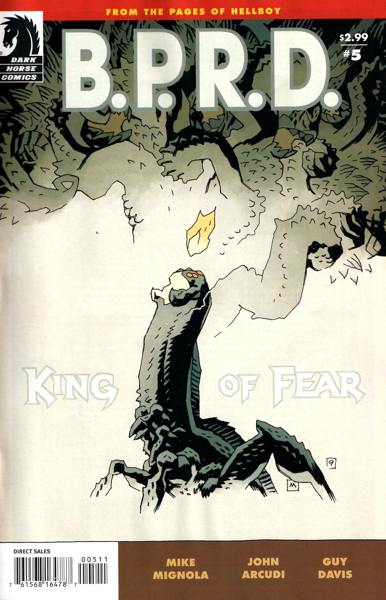 Read online B.P.R.D.: King of Fear comic -  Issue #5 - 1