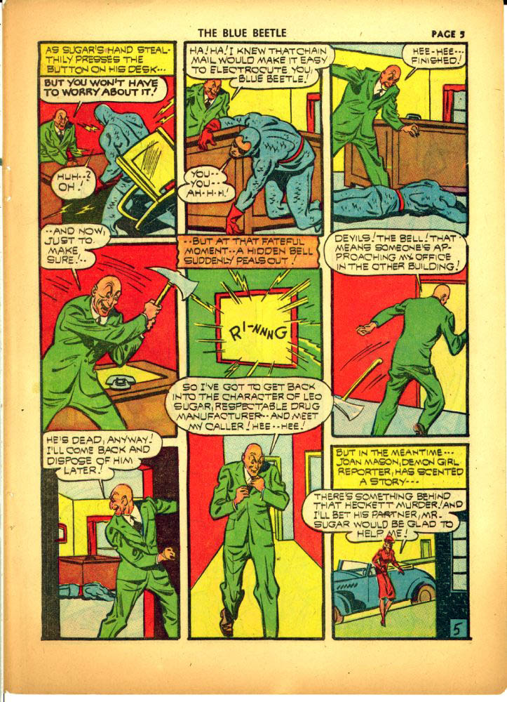 Read online The Blue Beetle comic -  Issue #10 - 7