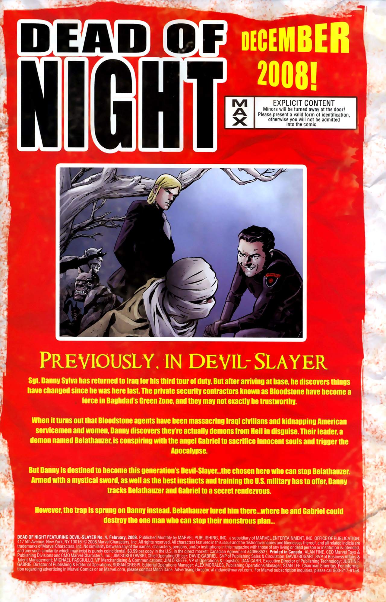 Read online Dead of Night Featuring Devil-Slayer comic -  Issue #4 - 2