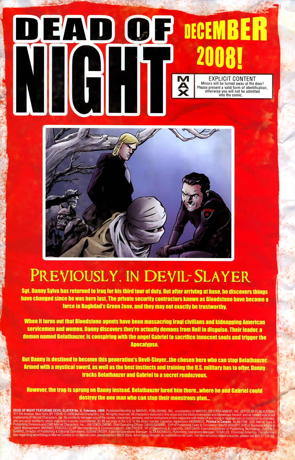Dead of Night Featuring Devil-Slayer issue 4 - Page 2