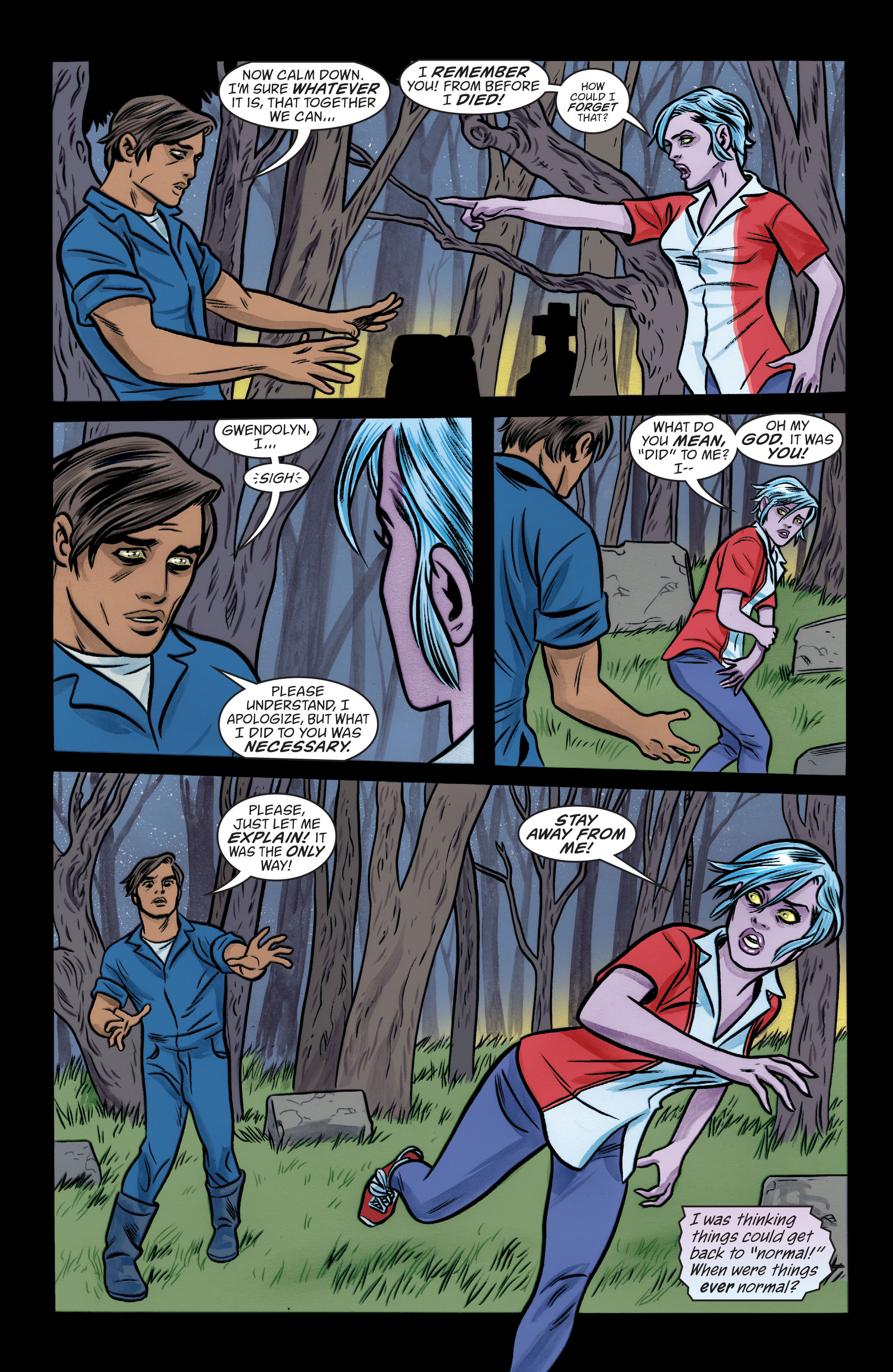 Read online iZombie comic -  Issue # _TPB 3 - Six Feet Under & Rising - 107