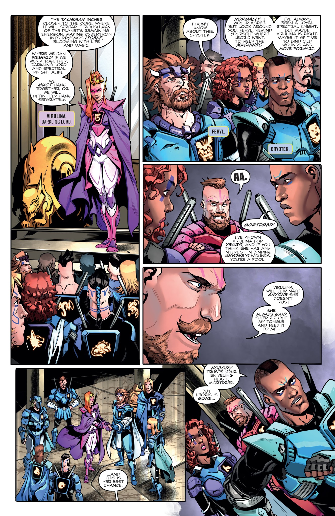 Read online Transformers vs. Visionaries comic -  Issue #3 - 6