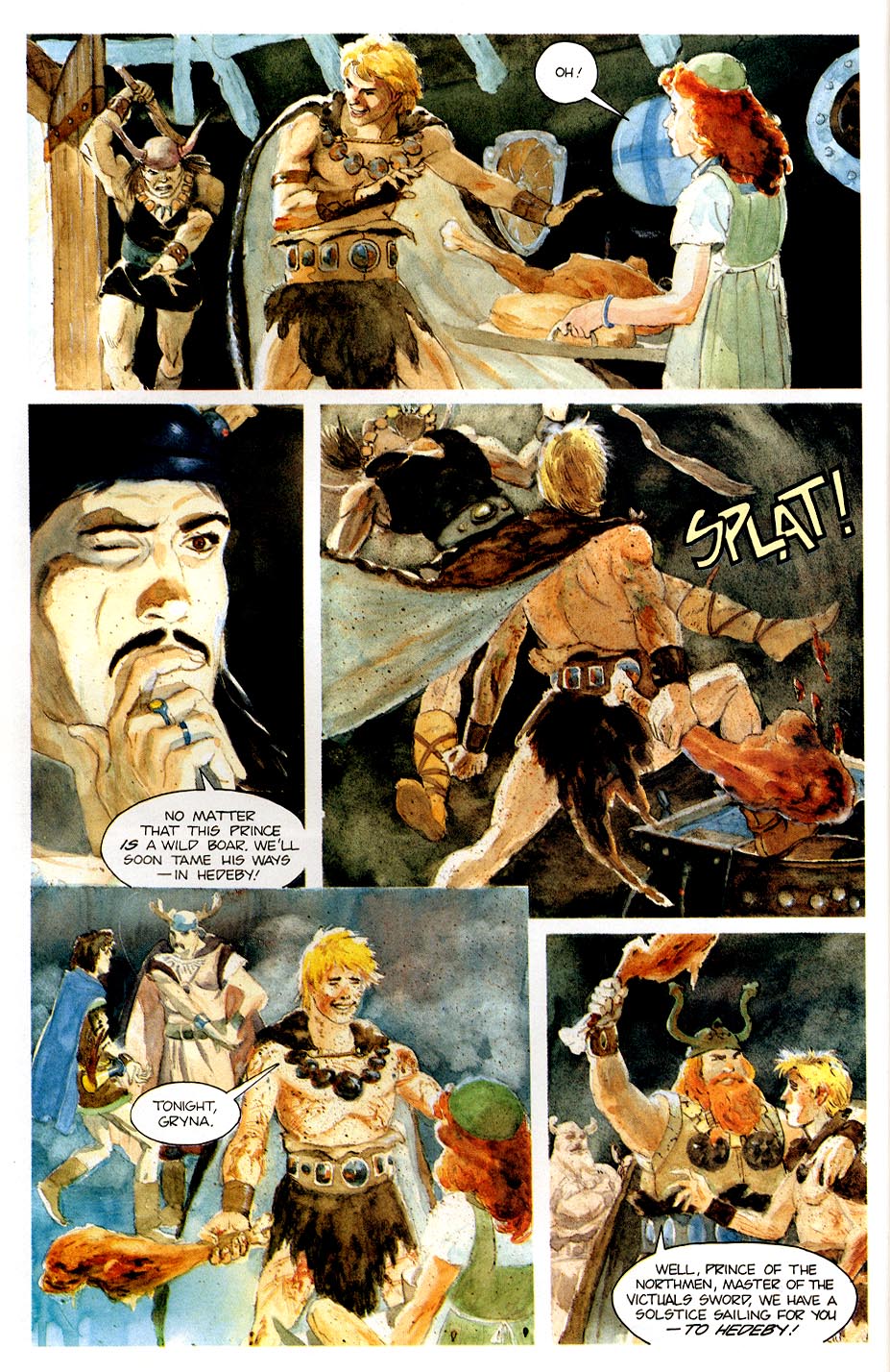 Read online Viking Glory: The Viking Prince comic -  Issue # TPB - 16