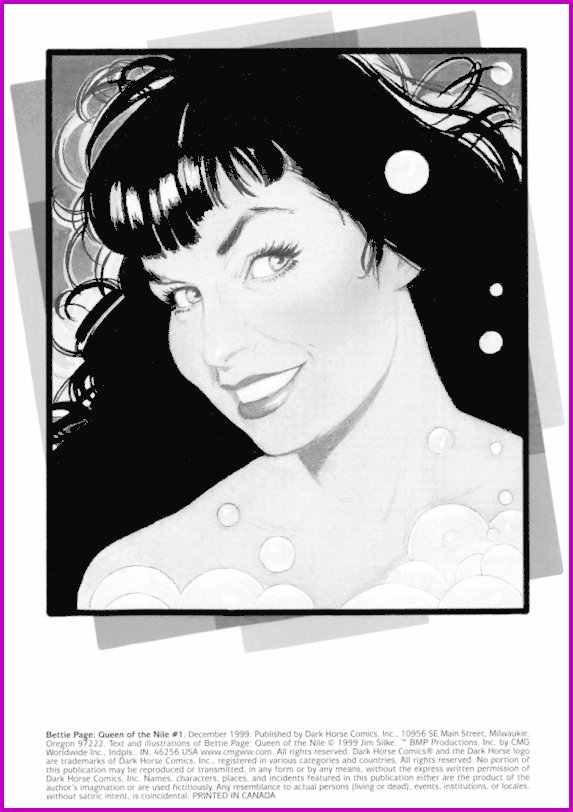 Read online Bettie Page: Queen of the Nile comic -  Issue #1 - 2