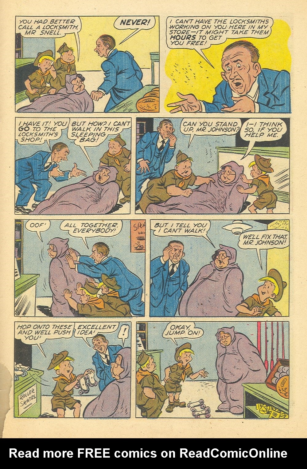 Read online Four Color Comics comic -  Issue #550 - 31