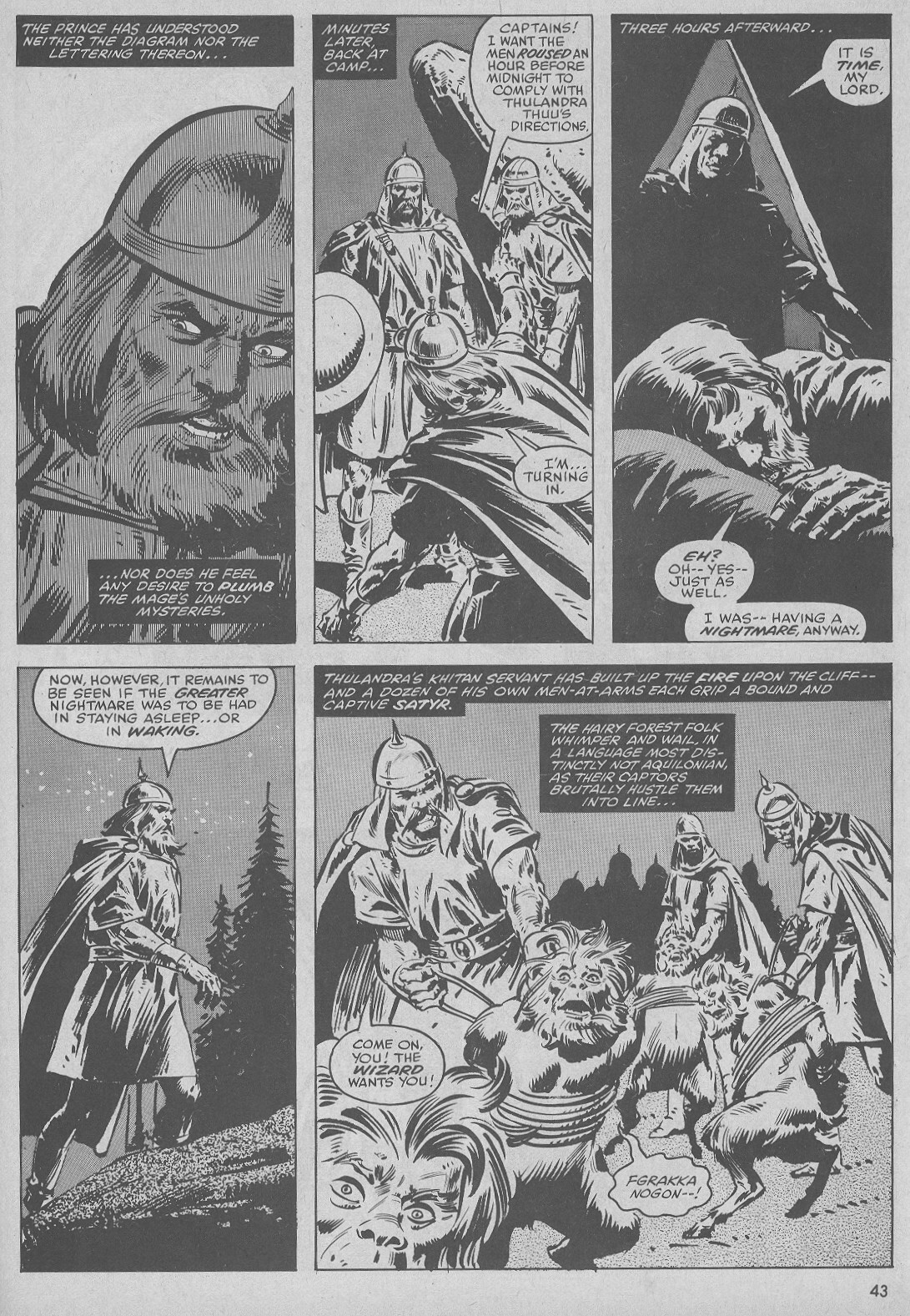 Read online The Savage Sword Of Conan comic -  Issue #51 - 43