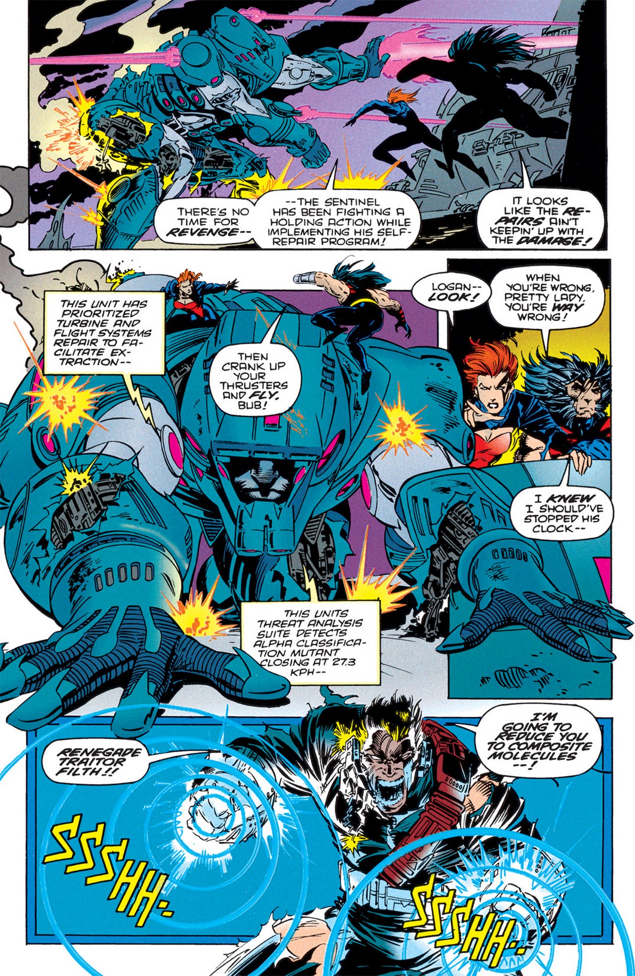 Read online Weapon X (1995) comic -  Issue #1 - 11