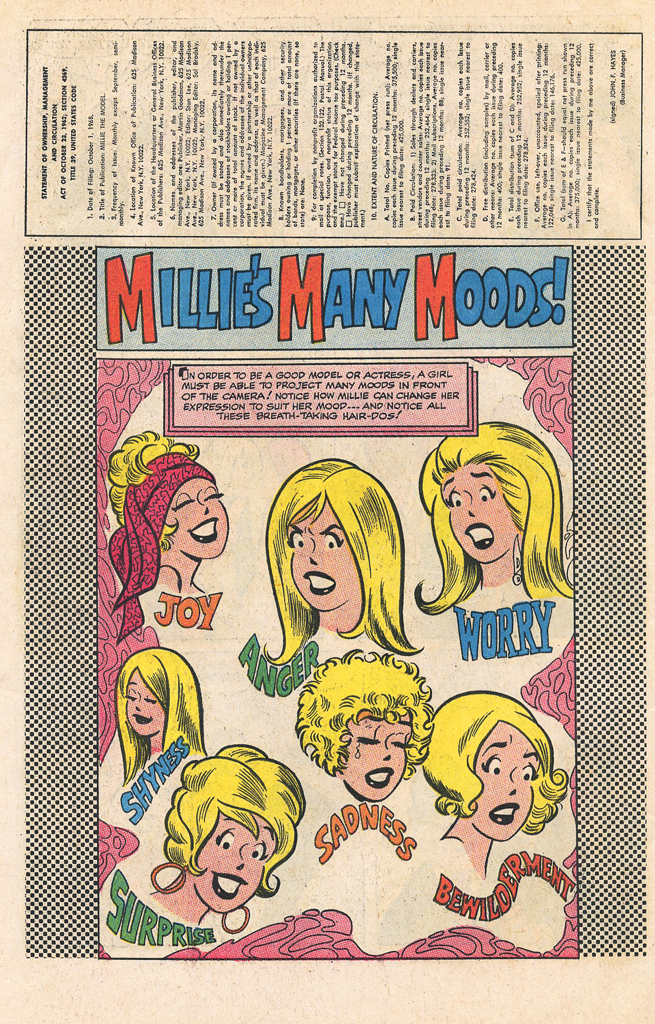 Read online Millie the Model comic -  Issue #169 - 34