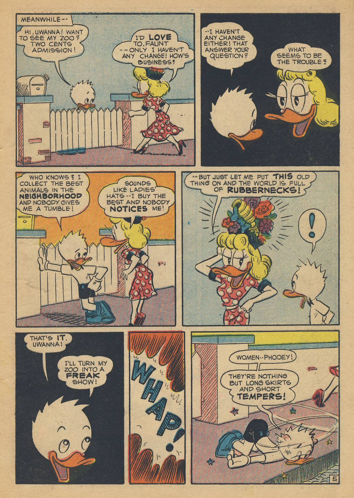 Read online Super Duck Comics comic -  Issue #28 - 7