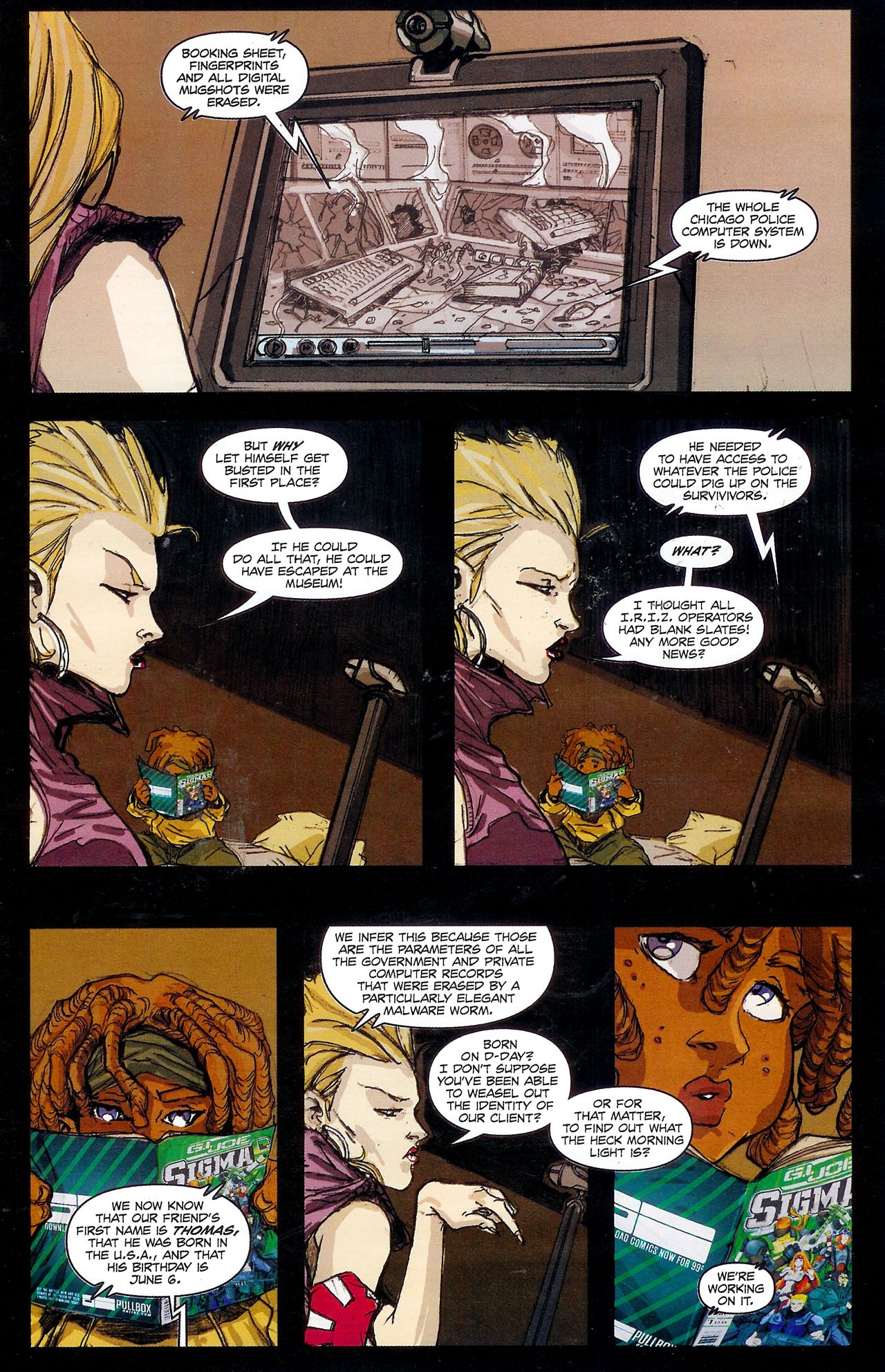 Read online G.I. Joe: Storm Shadow comic -  Issue #1 - 12