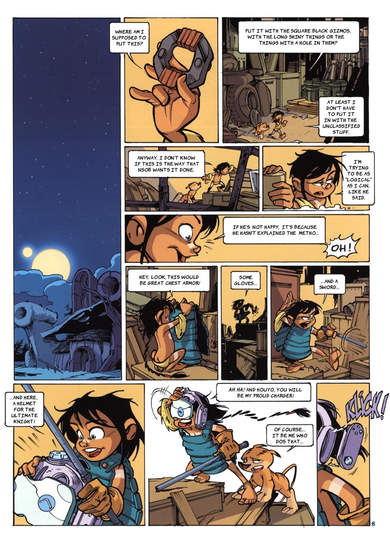 Read online Nävis comic -  Issue #5 - 12