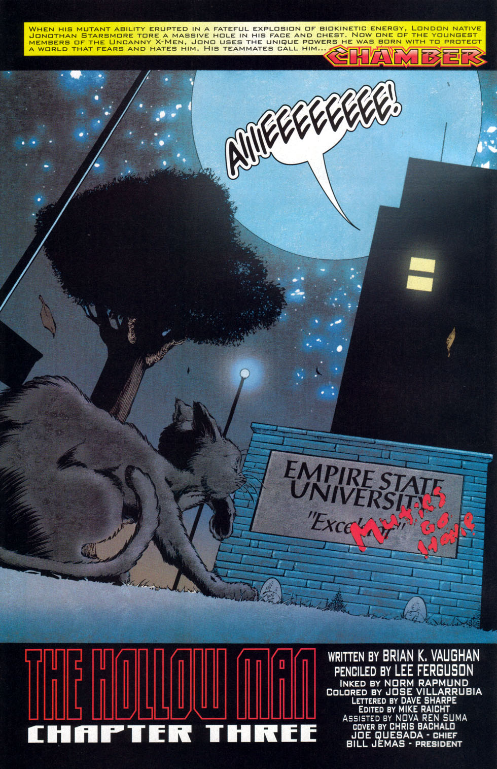 Read online Chamber comic -  Issue #3 - 3