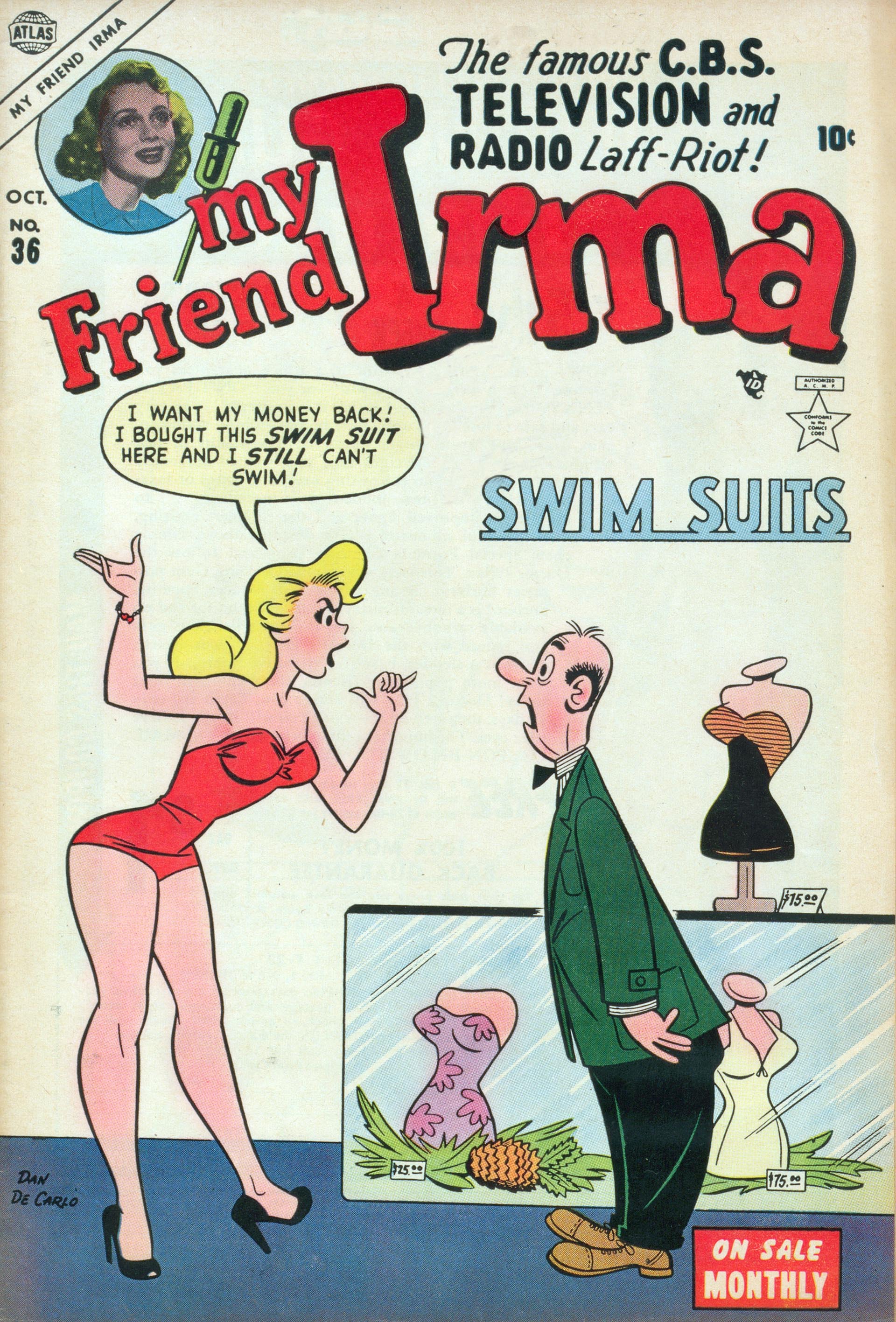 Read online My Friend Irma comic -  Issue #36 - 1