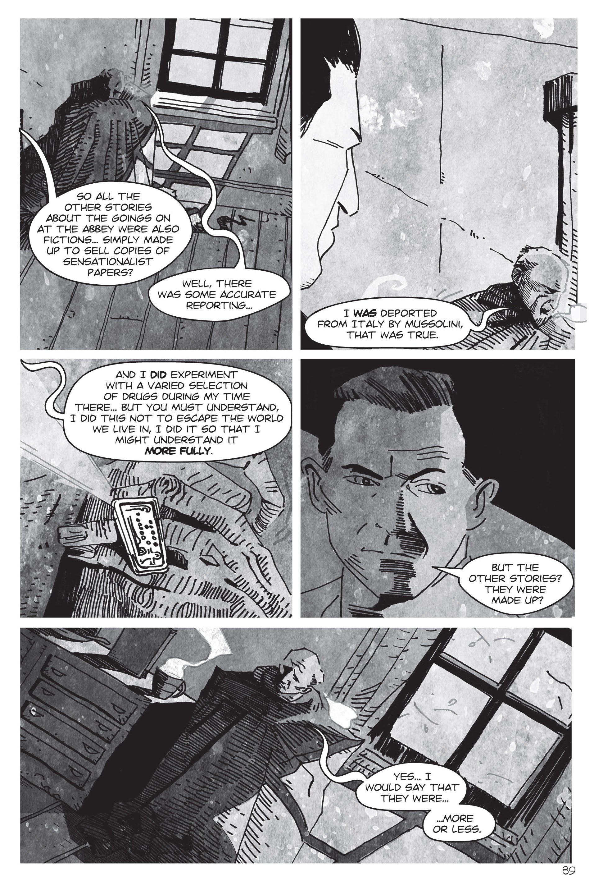 Read online Aleister Crowley: Wandering the Waste comic -  Issue # TPB - 98