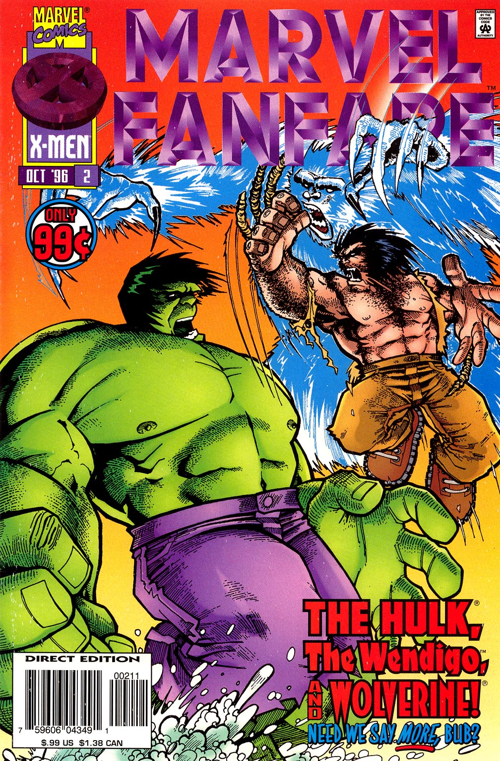 Read online Marvel Fanfare (1996) comic -  Issue #2 - 1