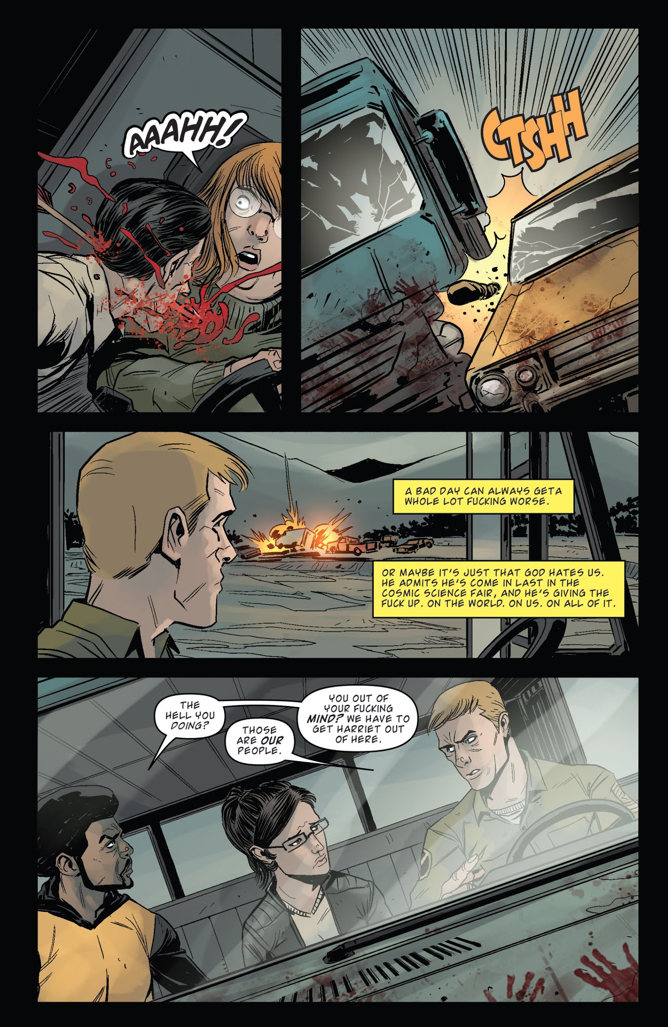 Read online Road of the Dead: Highway To Hell comic -  Issue #1 - 17