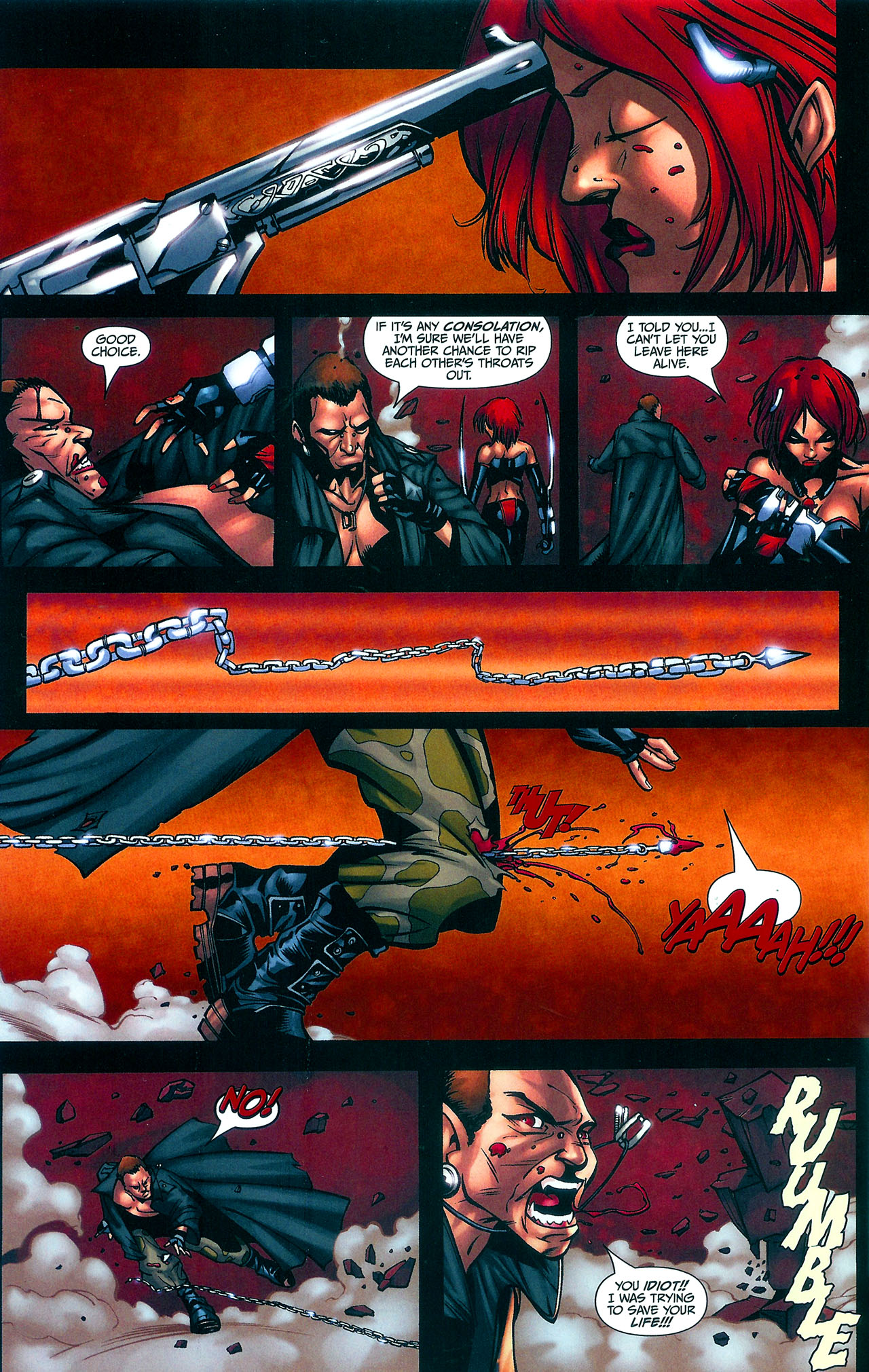 Read online BloodRayne: Plague of Dreams comic -  Issue #3 - 21