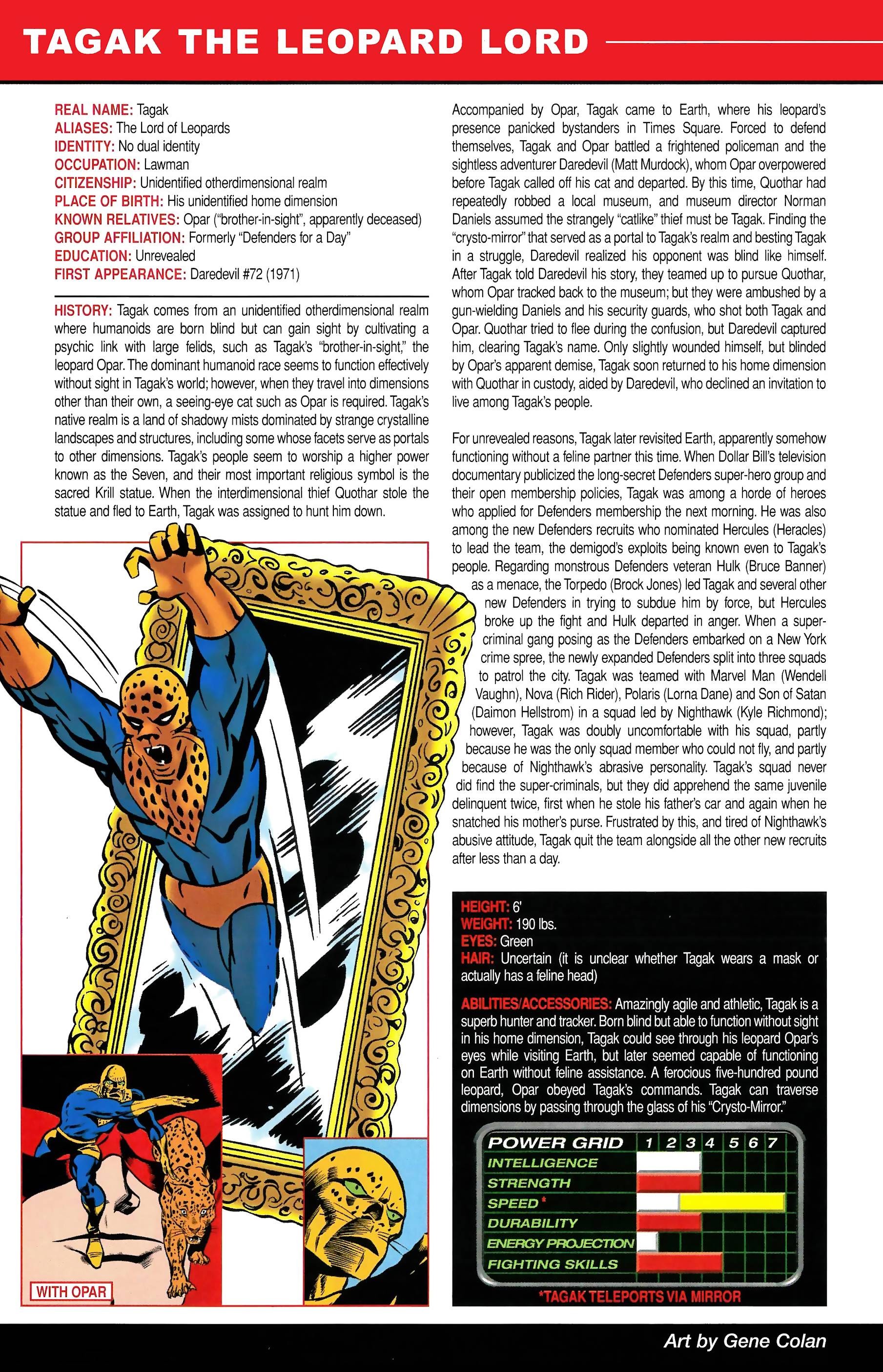 Read online Official Handbook of the Marvel Universe A to Z comic -  Issue # TPB 11 (Part 2) - 114