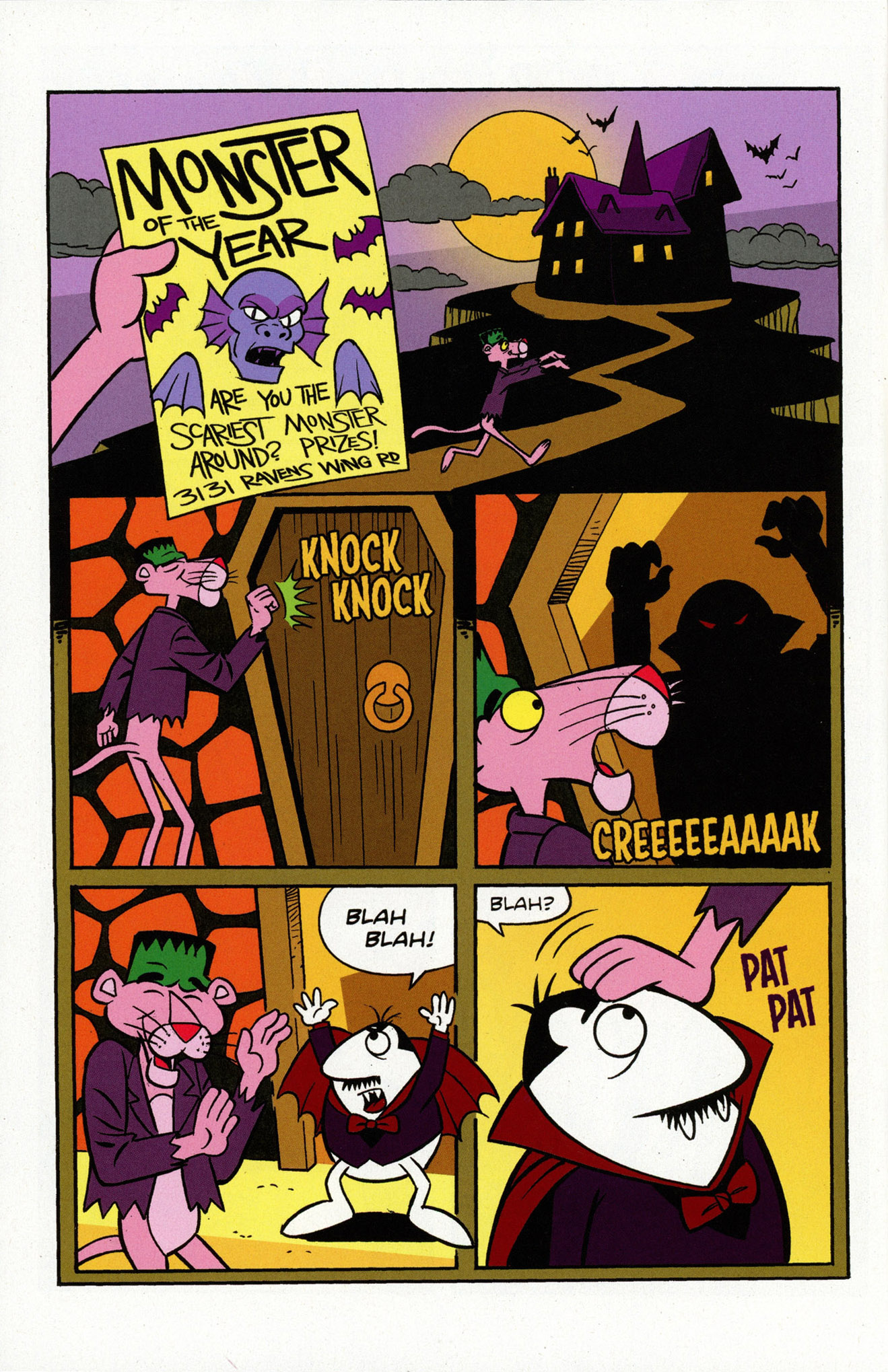 Read online Pink Panther: Trick or Pink comic -  Issue # Full - 5