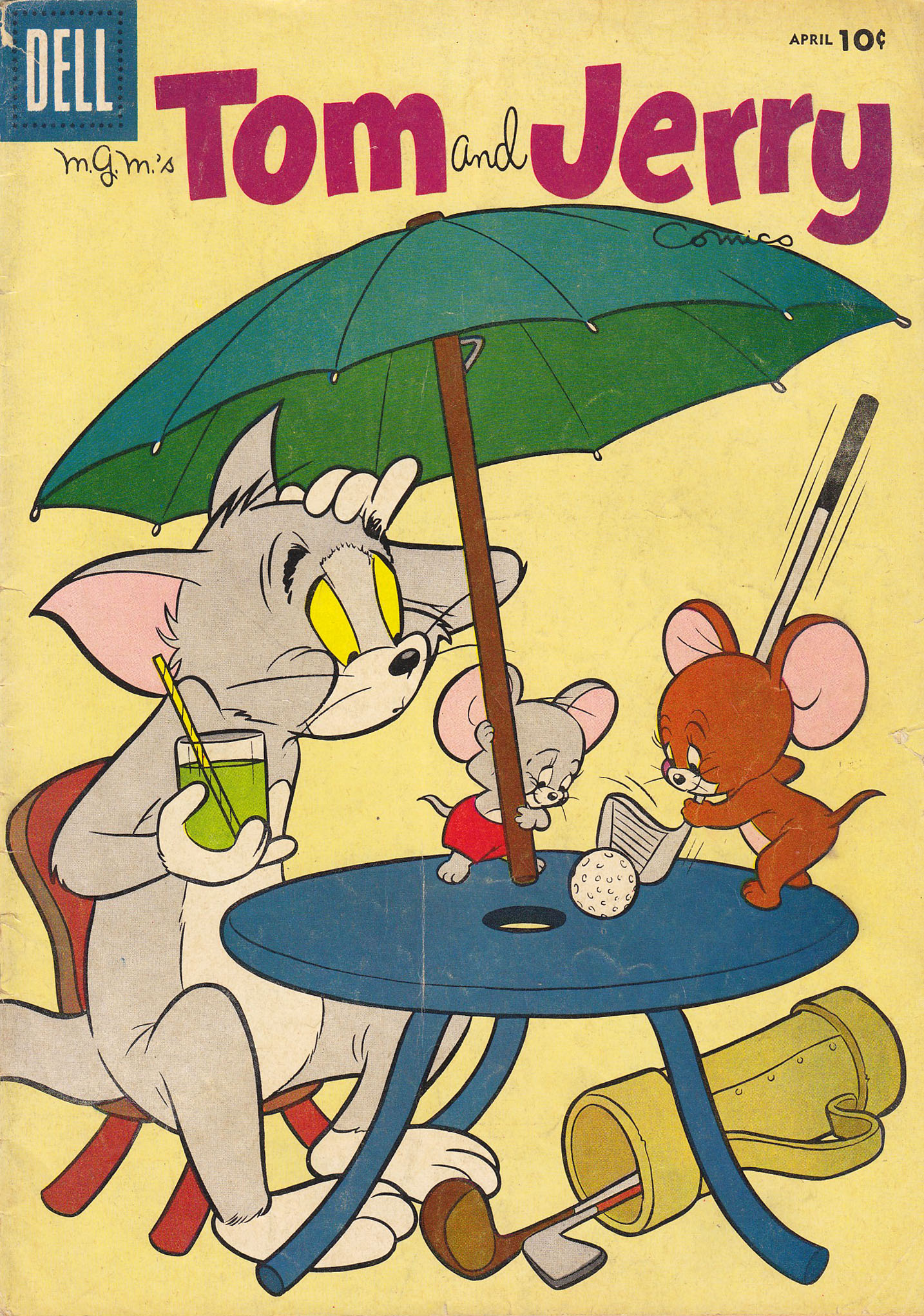 Read online Tom & Jerry Comics comic -  Issue #153 - 1