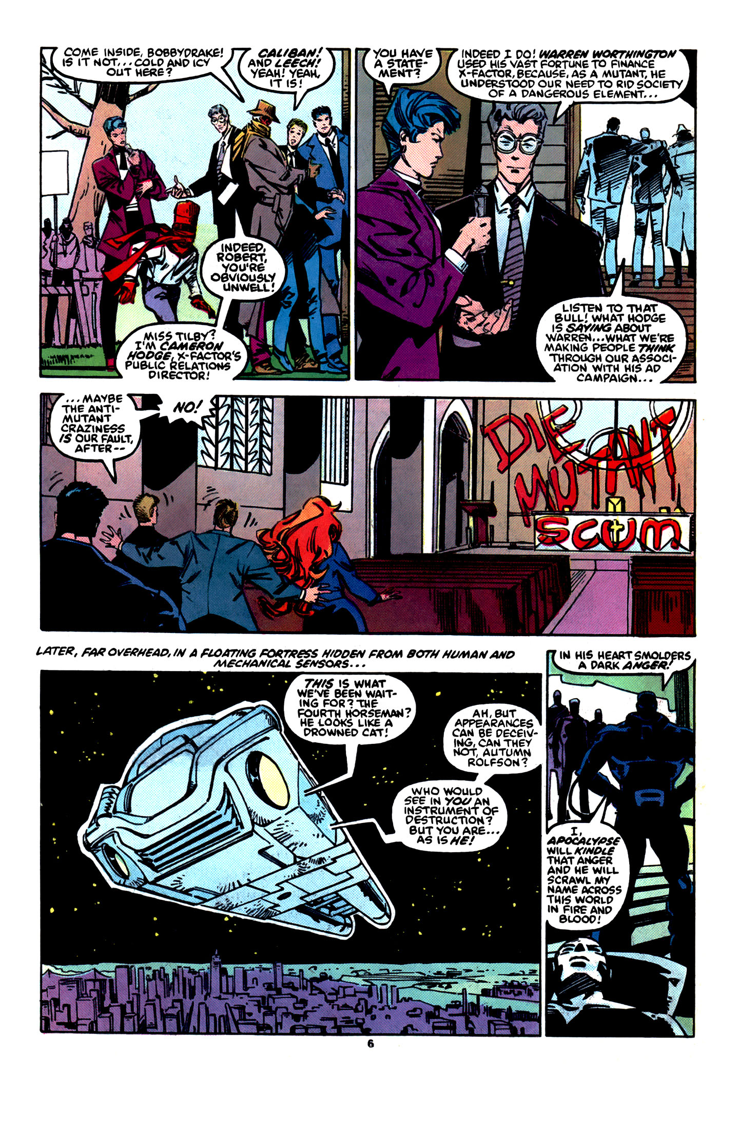 X-Factor (1986) 17 Page 6