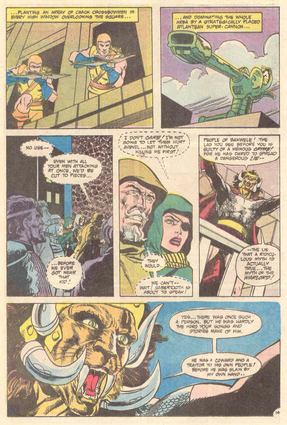 Read online Warlord (1976) comic -  Issue #89 - 14