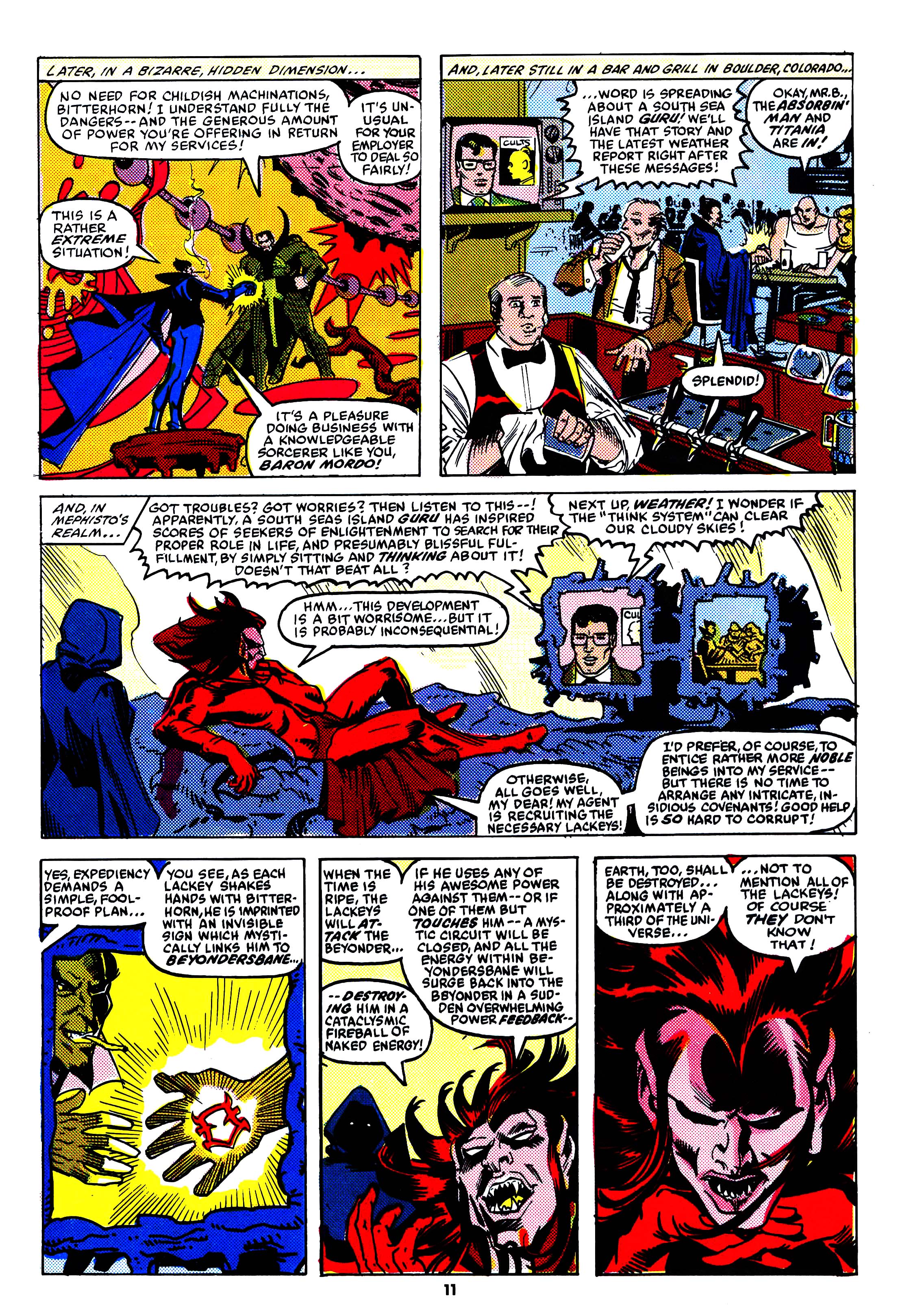 Read online Secret Wars (1985) comic -  Issue #70 - 11