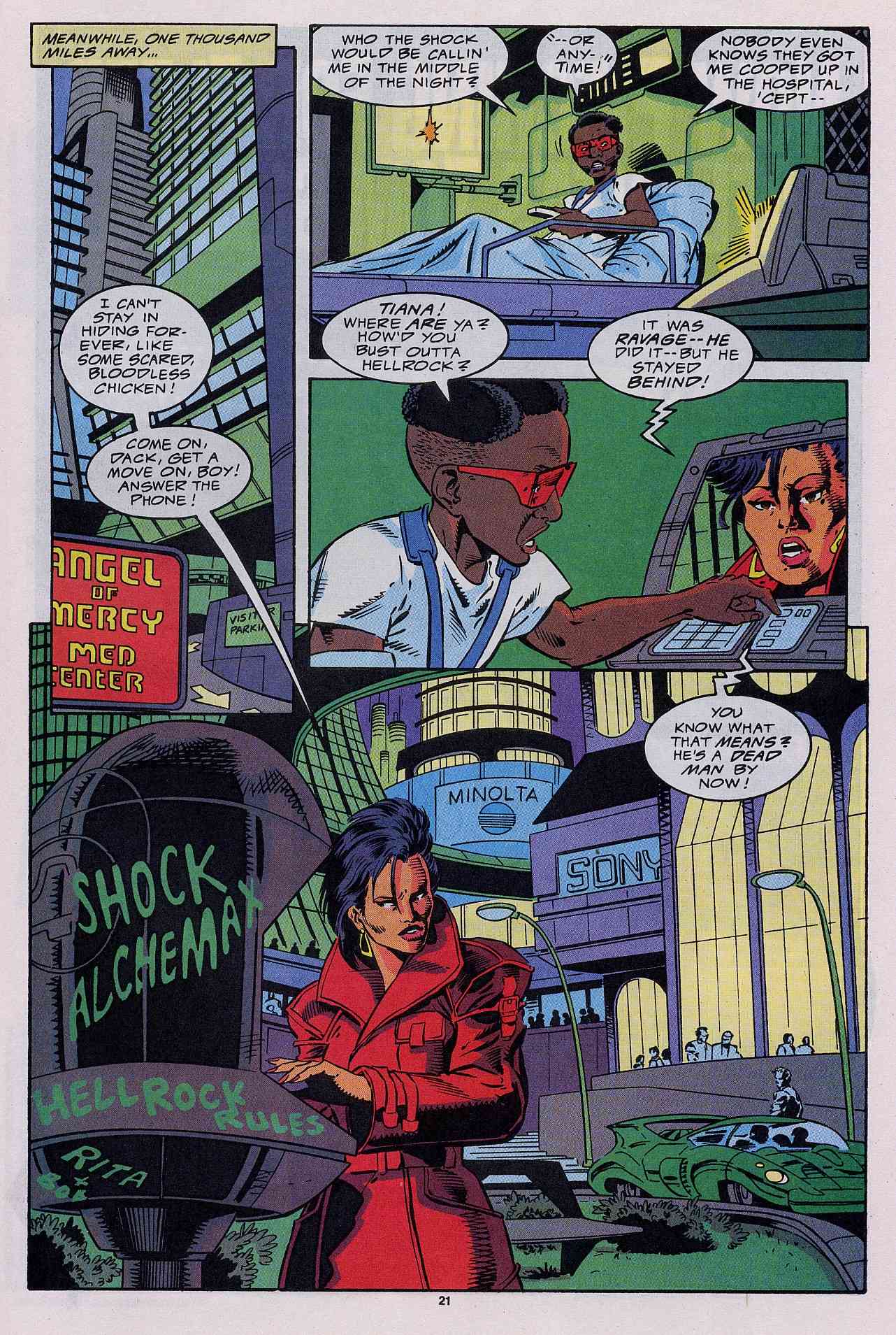 Read online Ravage 2099 comic -  Issue #4 - 21