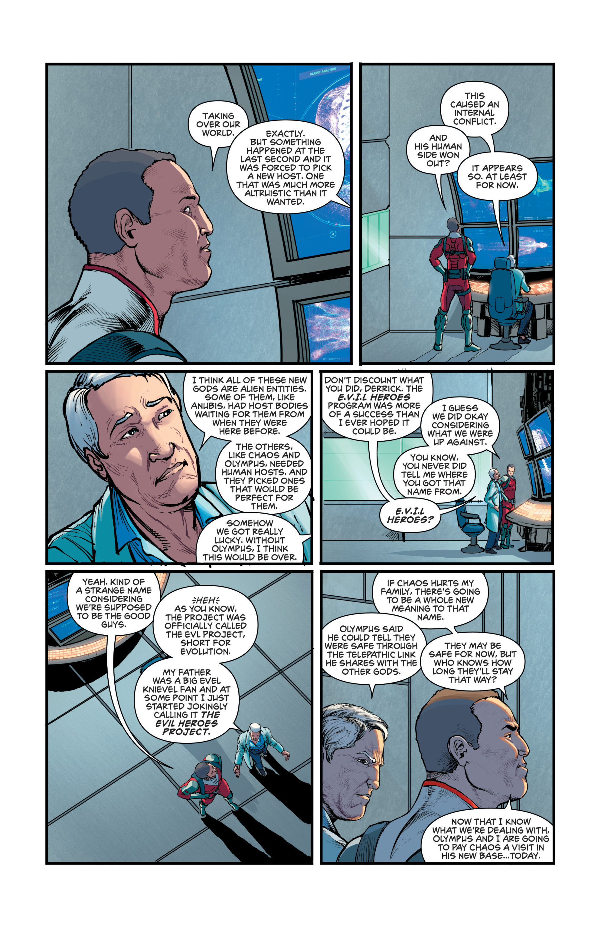 Read online E.V.I.L. Heroes comic -  Issue #5 - 16