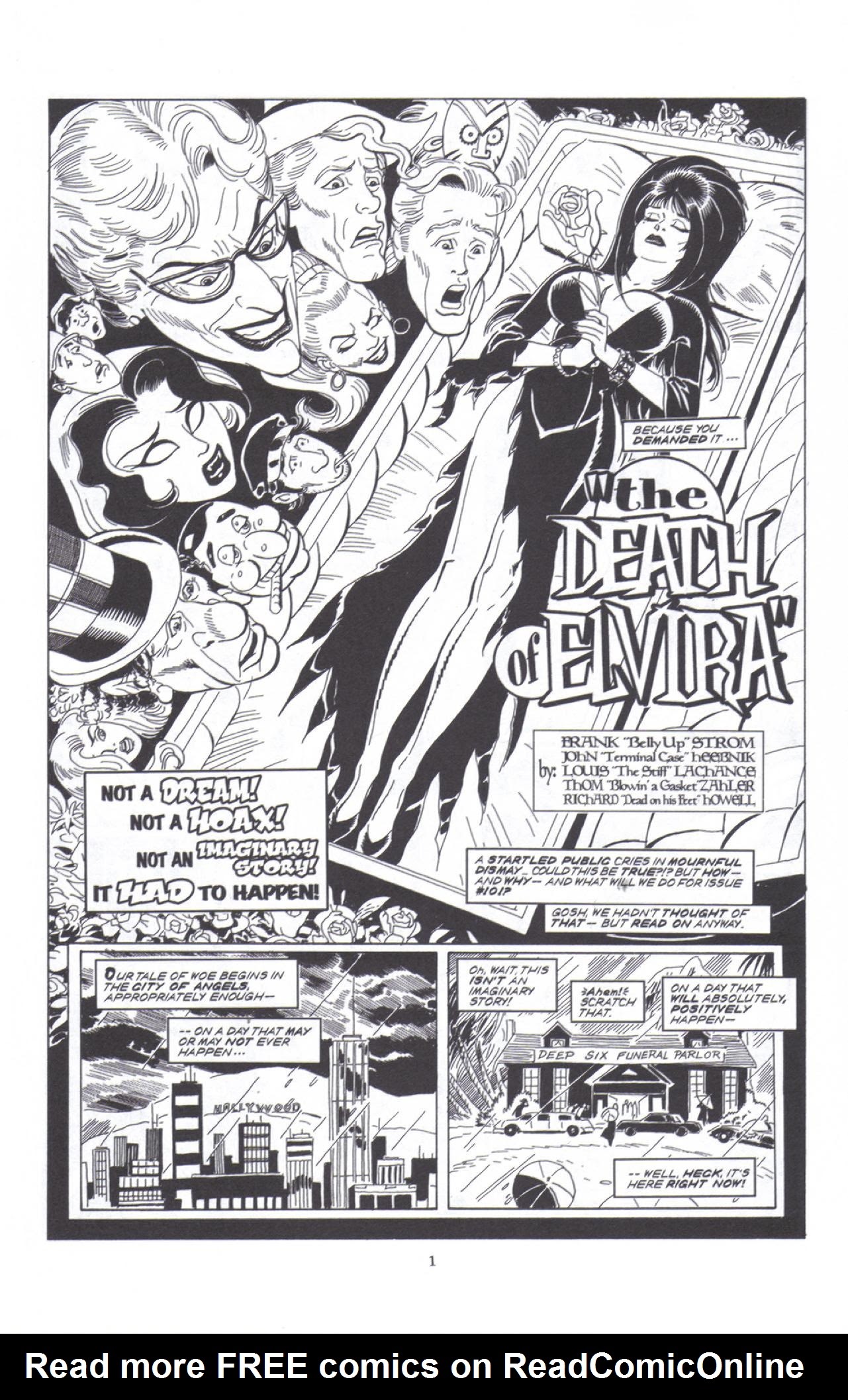 Read online Elvira, Mistress of the Dark comic -  Issue #100 - 3