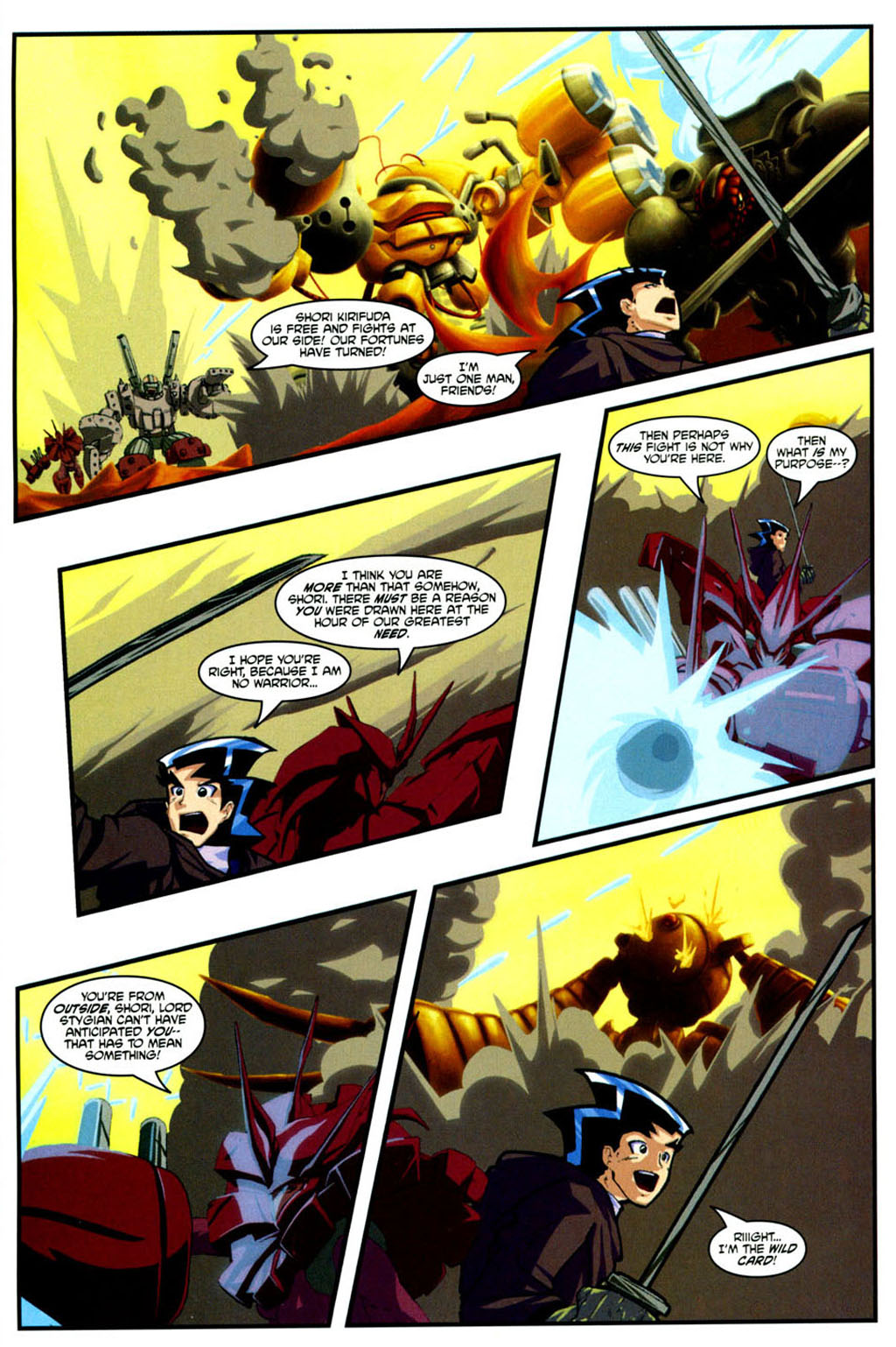 Read online Duel Masters comic -  Issue #4 - 14