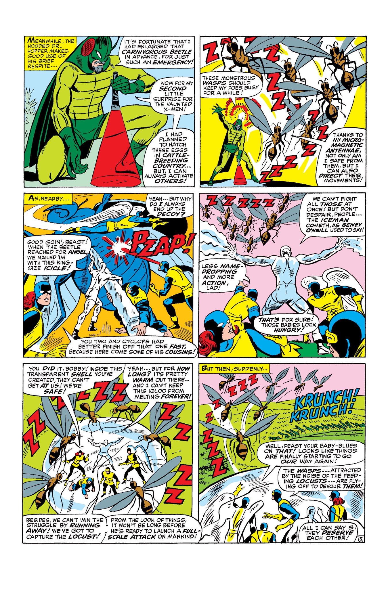 Read online Marvel Masterworks: The X-Men comic -  Issue # TPB 3 (Part 1) - 60