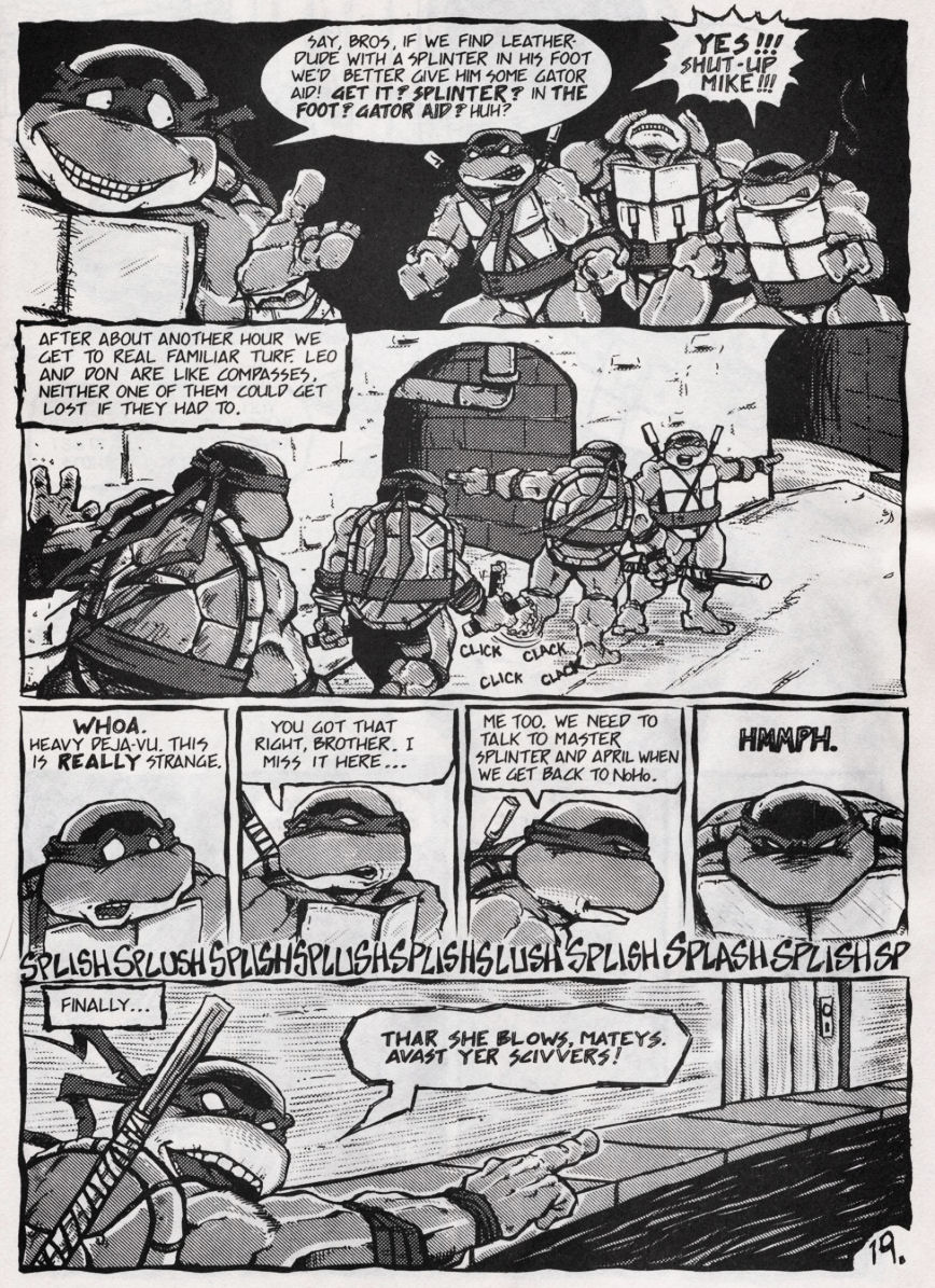 Read online Teenage Mutant Ninja Turtles (1984) comic -  Issue #45 - 17